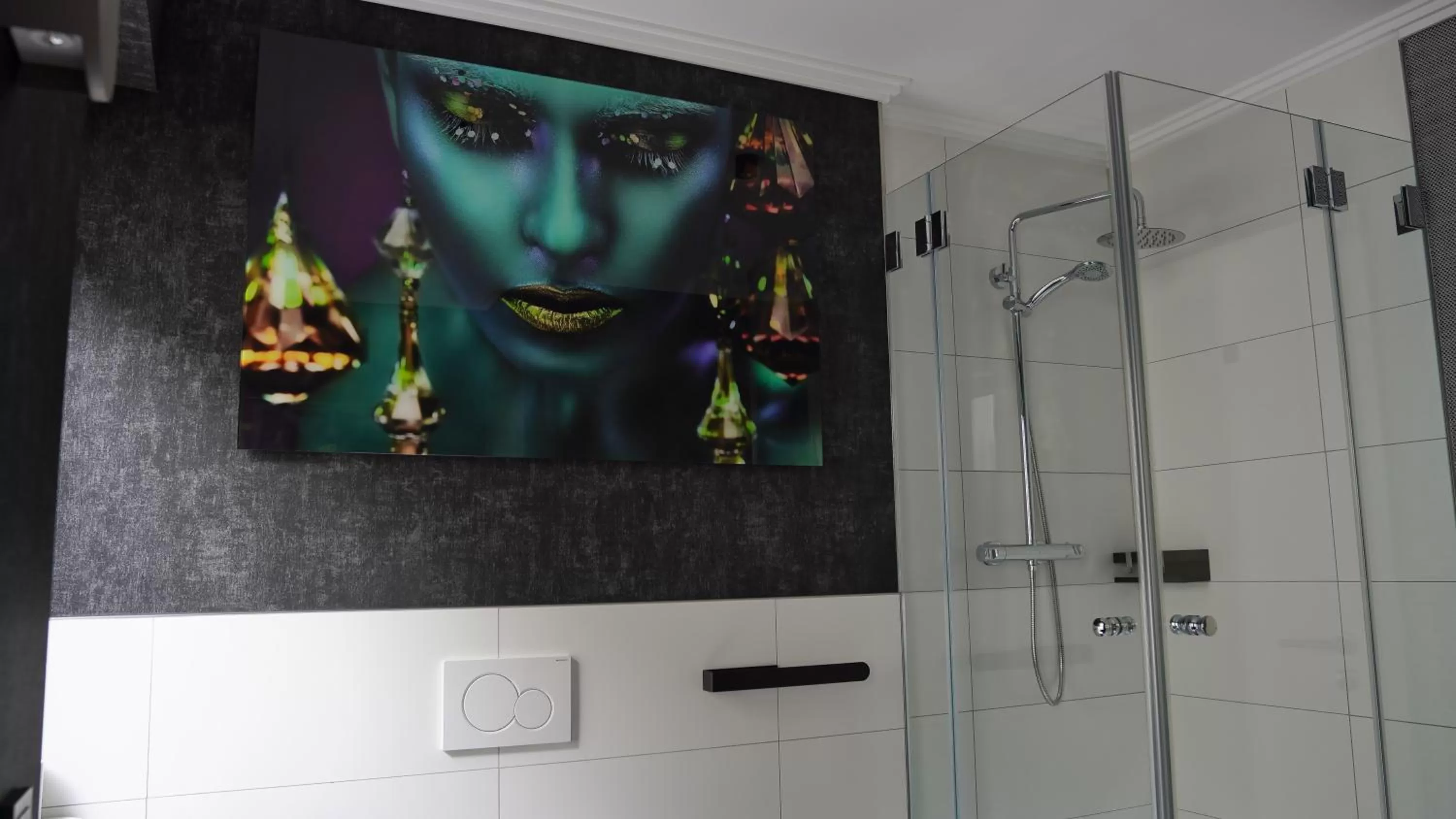 Bathroom in Hotel Porta Nigra