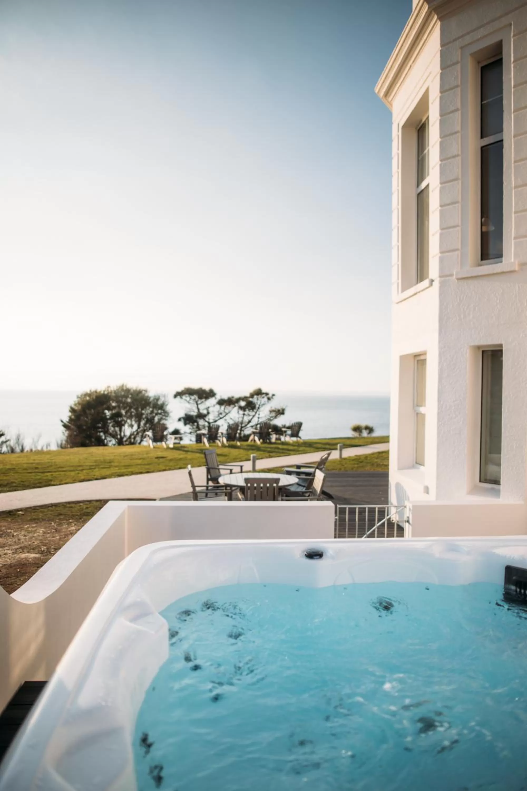 Hot Tub in Polurrian on the Lizard