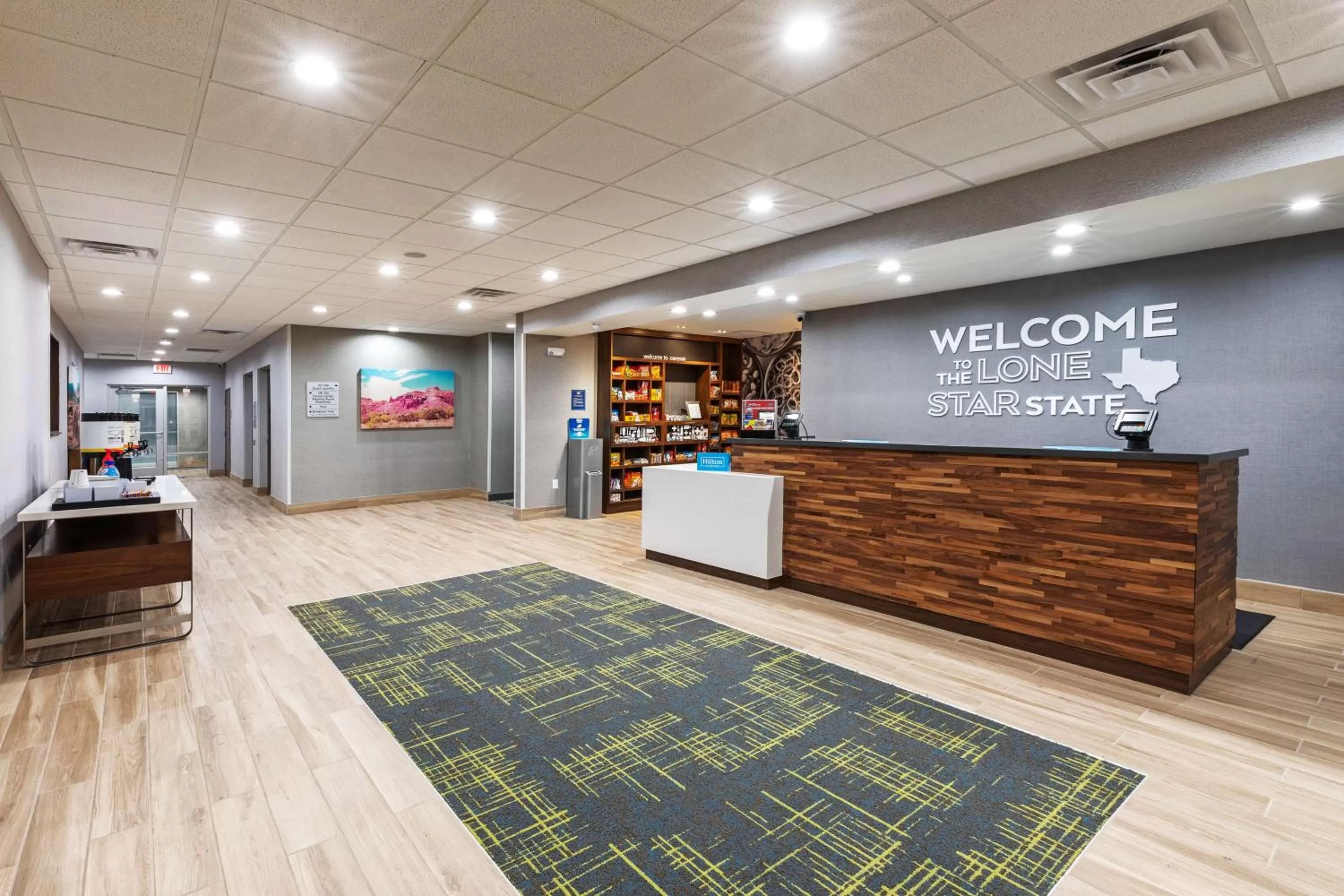 Lobby or reception in Hampton Inn & Suites Canyon, Tx