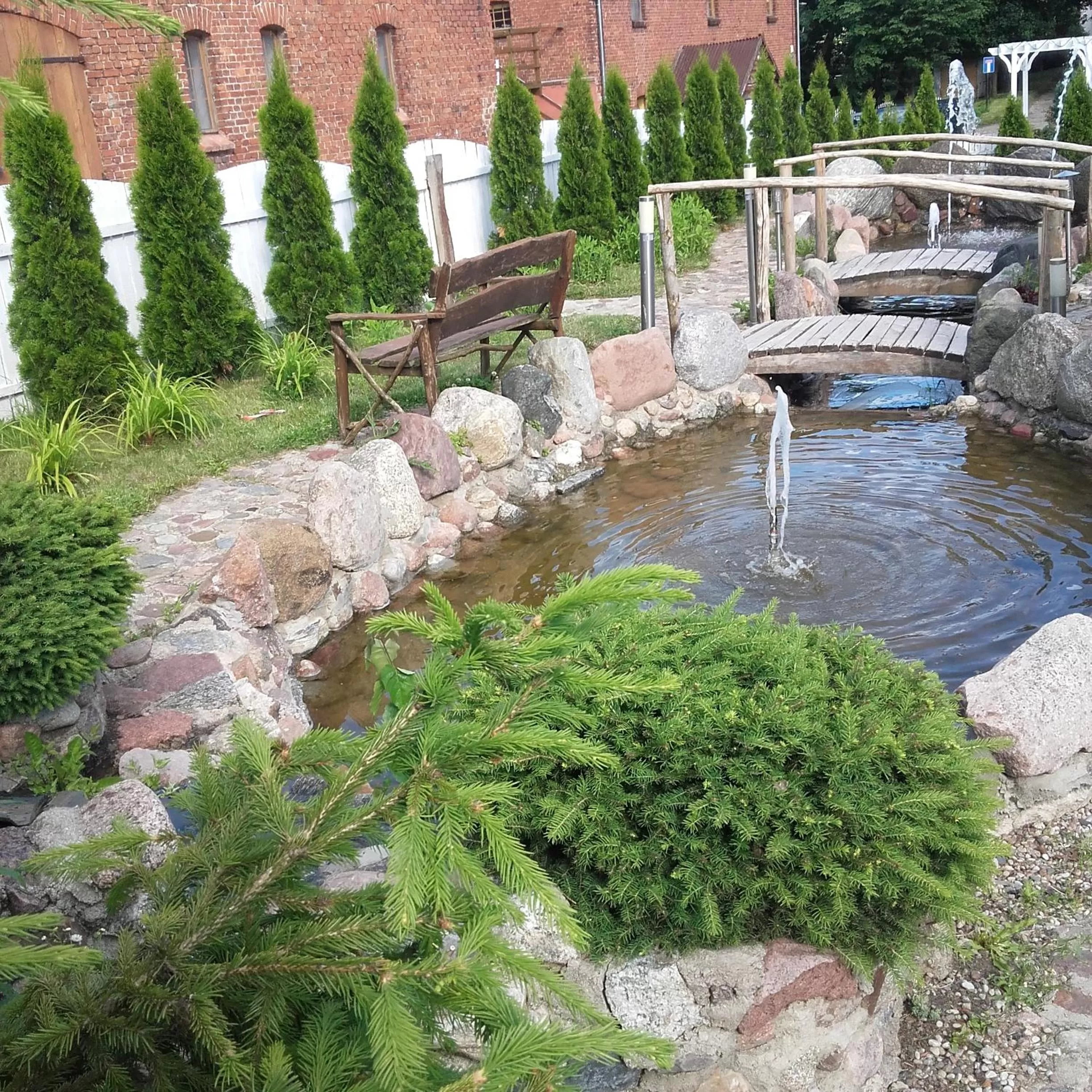 Property building, Garden in Zajazd Eljan-Centrum Noclegowe