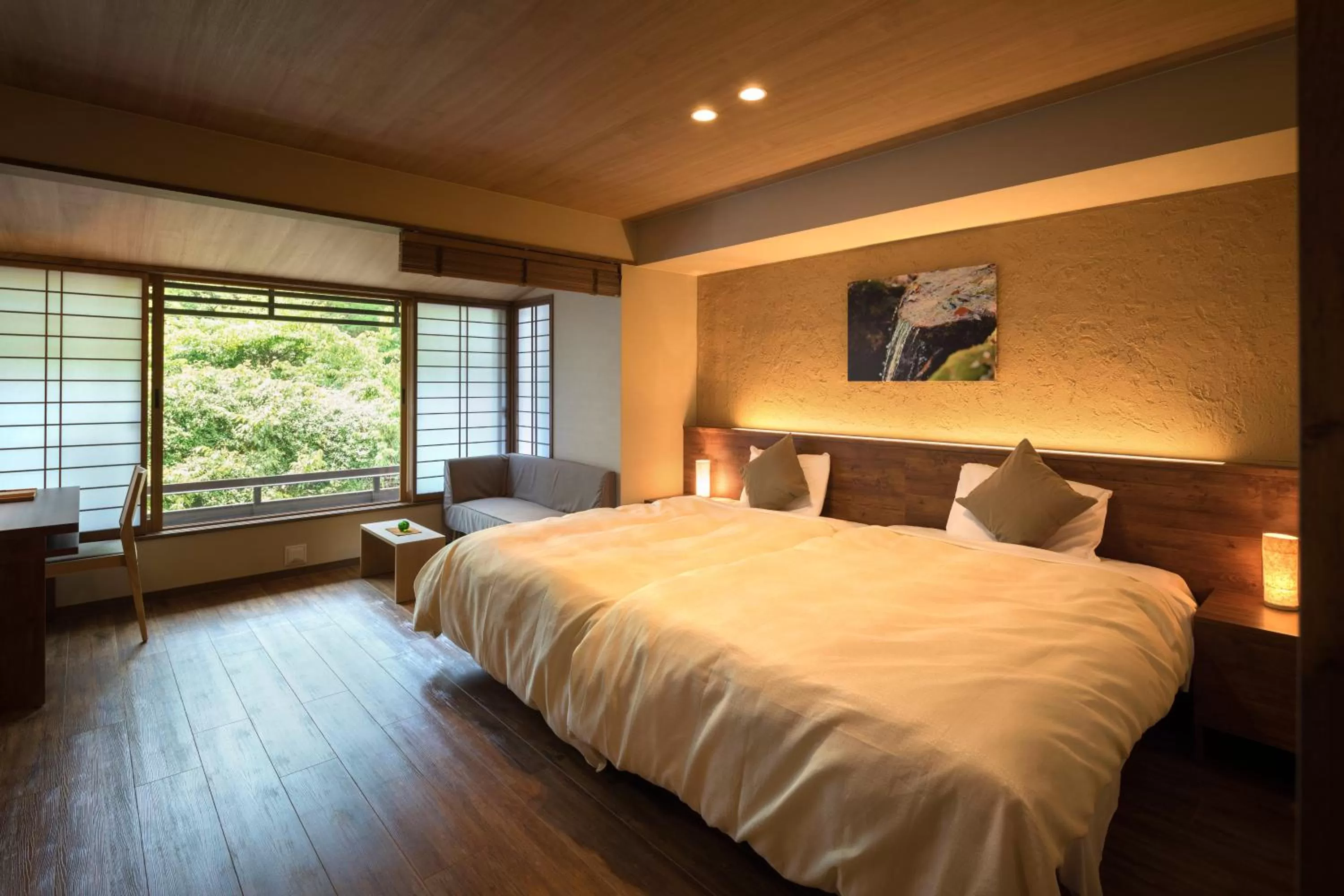 Photo of the whole room, Bed in Hotel Miyajima Villa