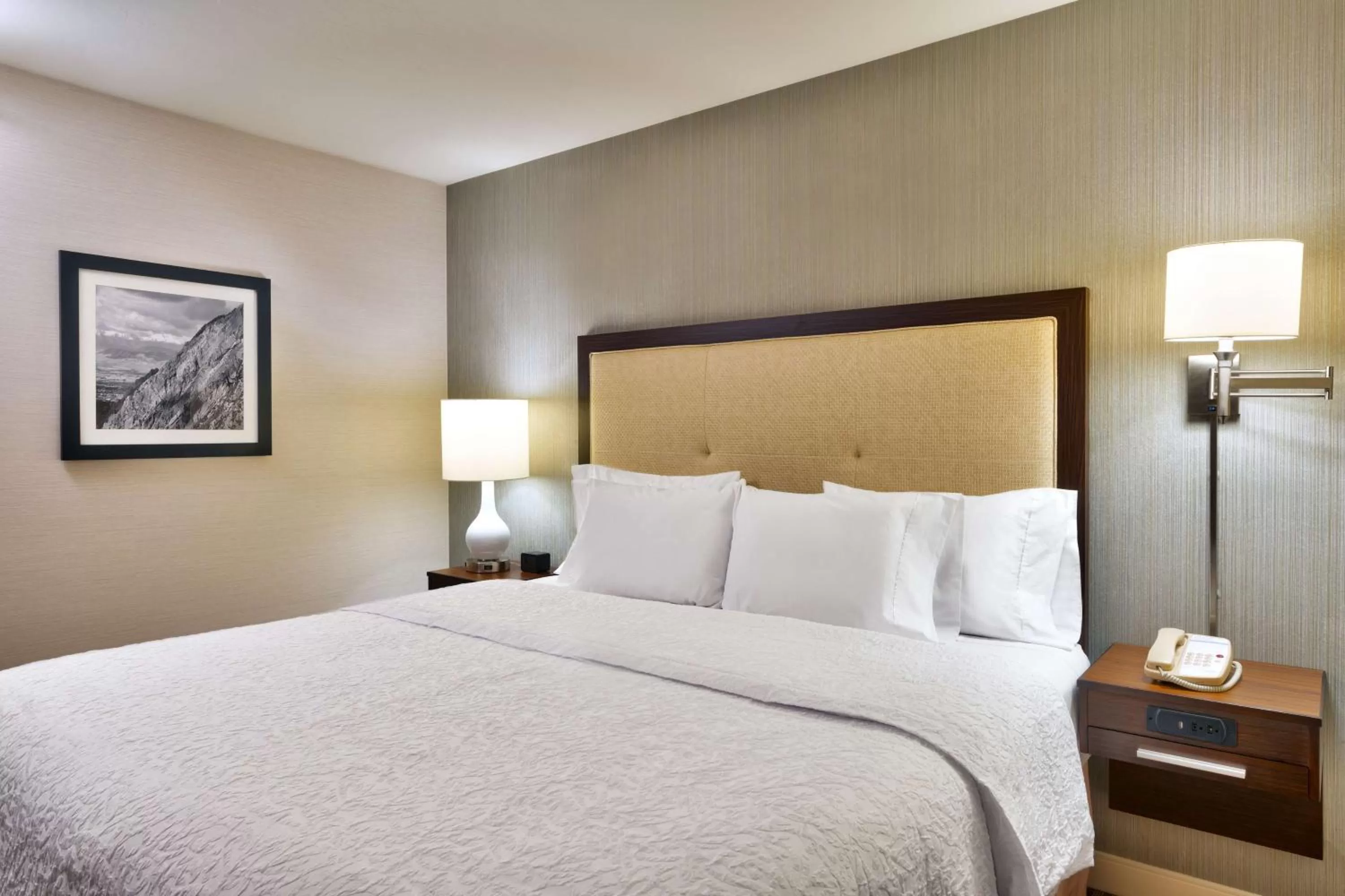 Bed in Spark by Hilton Salt Lake City Central