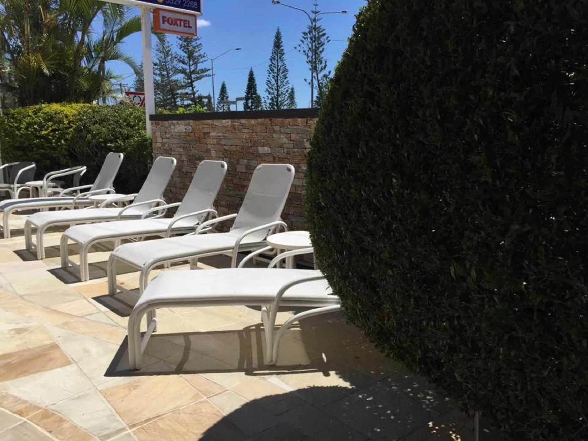 Swimming pool in Royal Pacific Resort