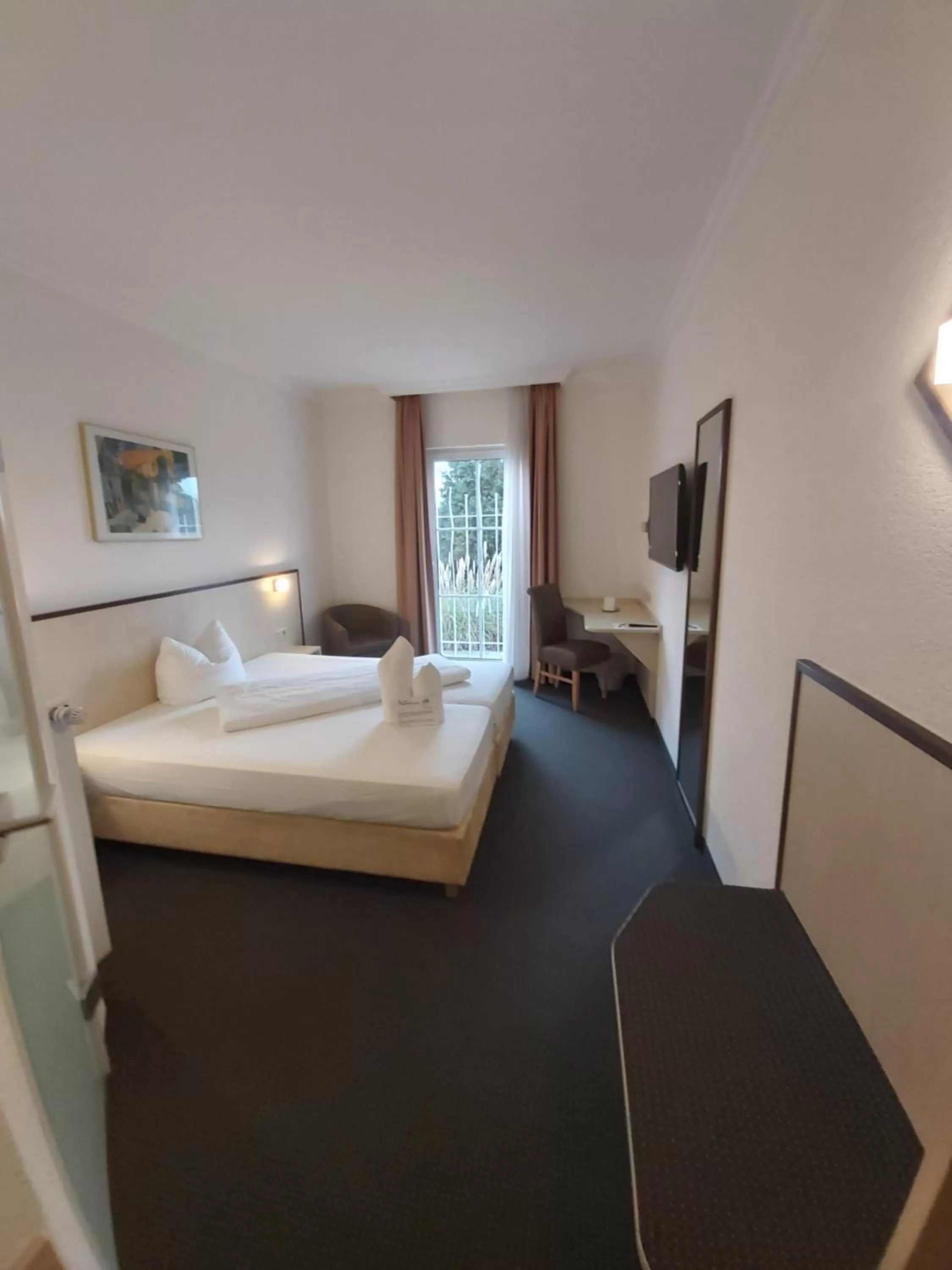 Bed in Hotel Montana Limburg