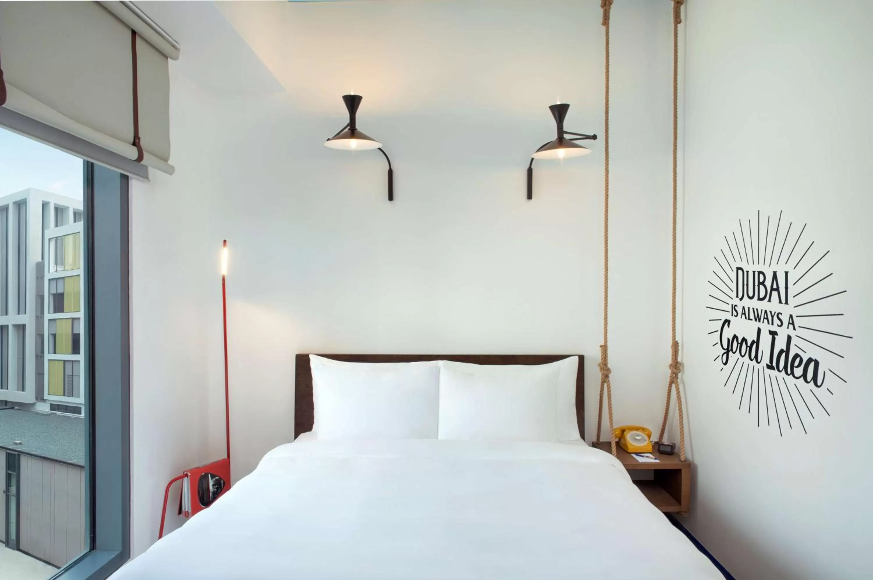 Bed in Hampton by Hilton Dubai Al Seef