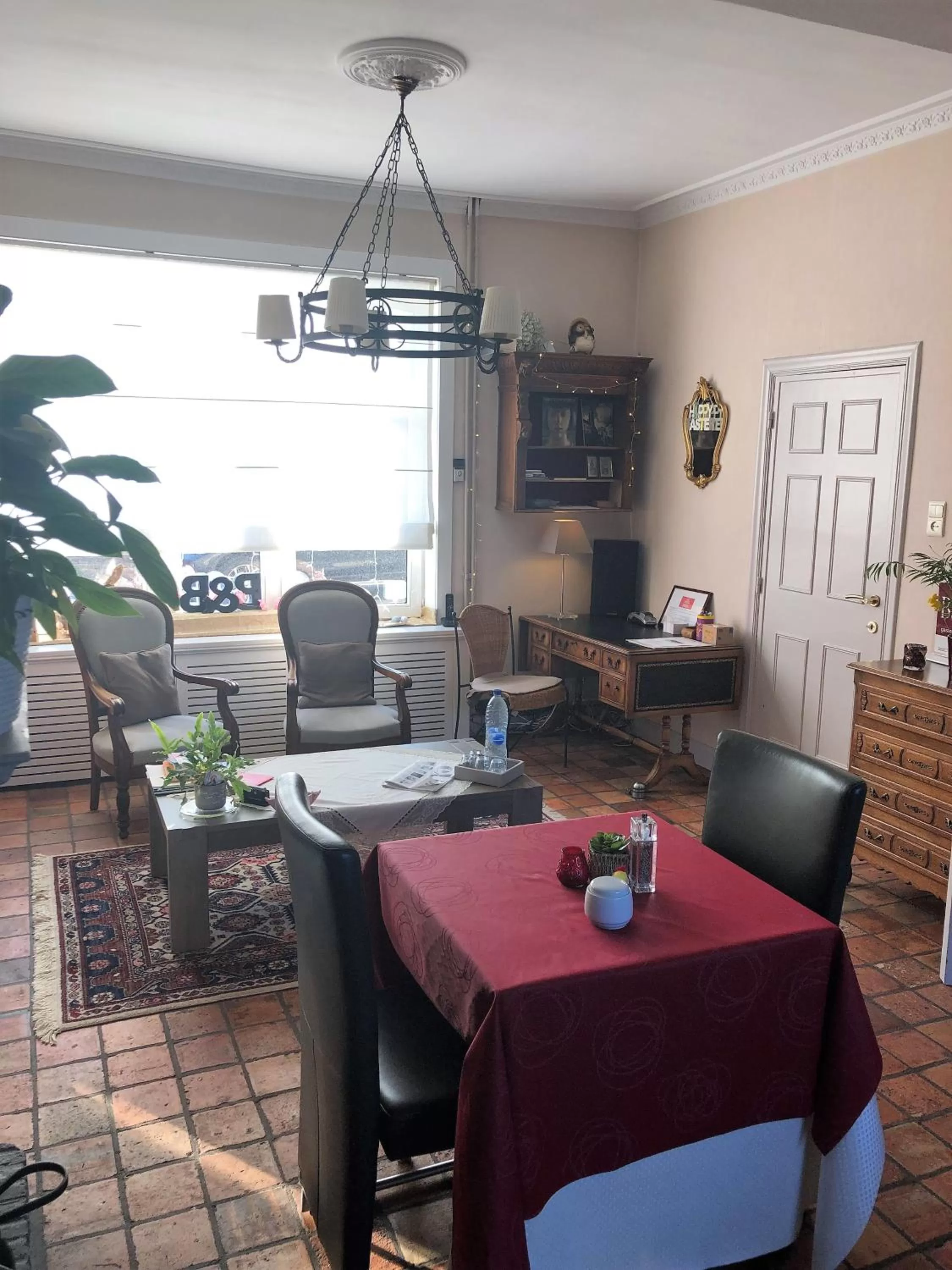 Lobby or reception, Dining Area in B&B Coupure