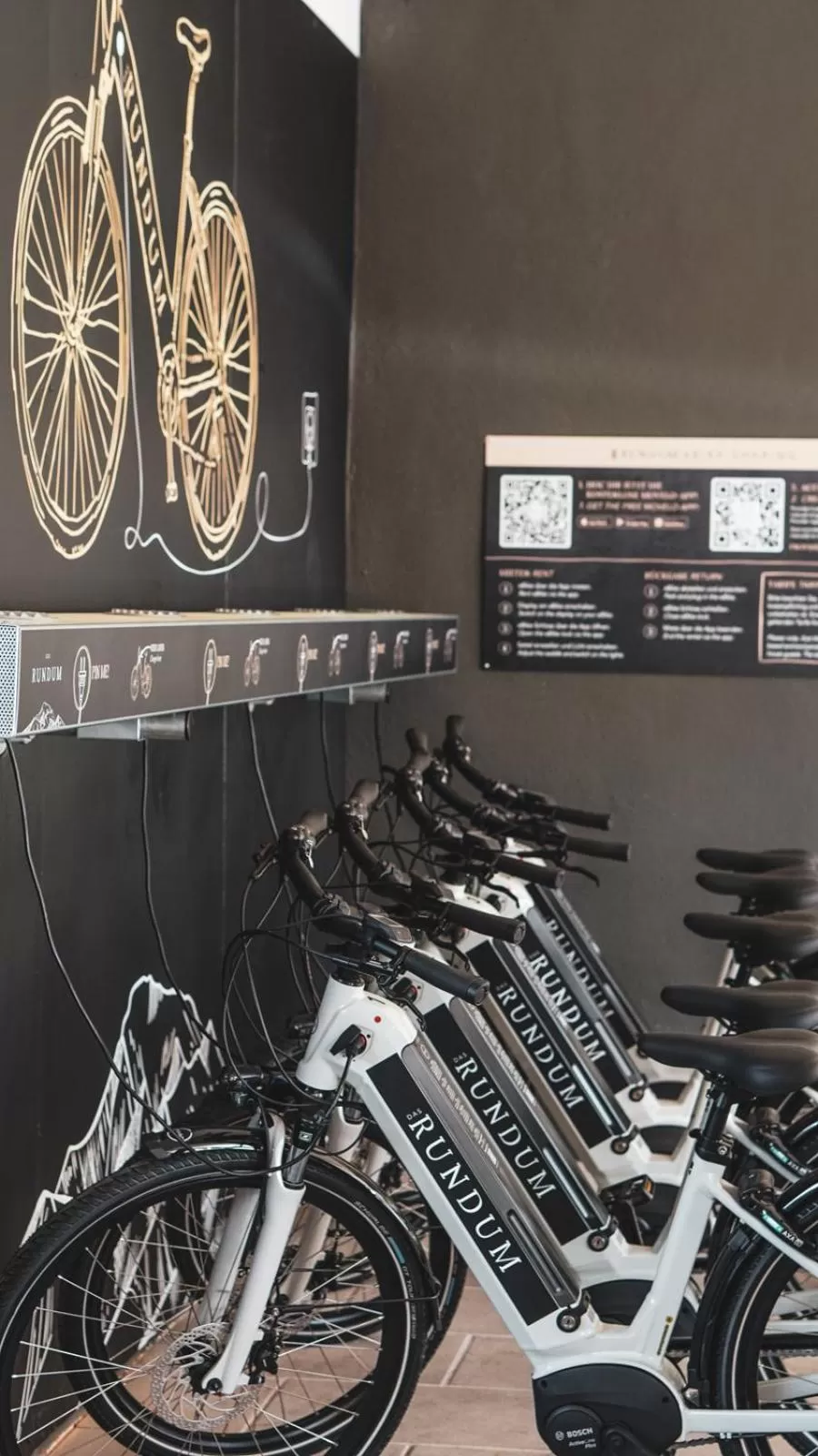 Cycling in Boardinghouse Das RUNDUM