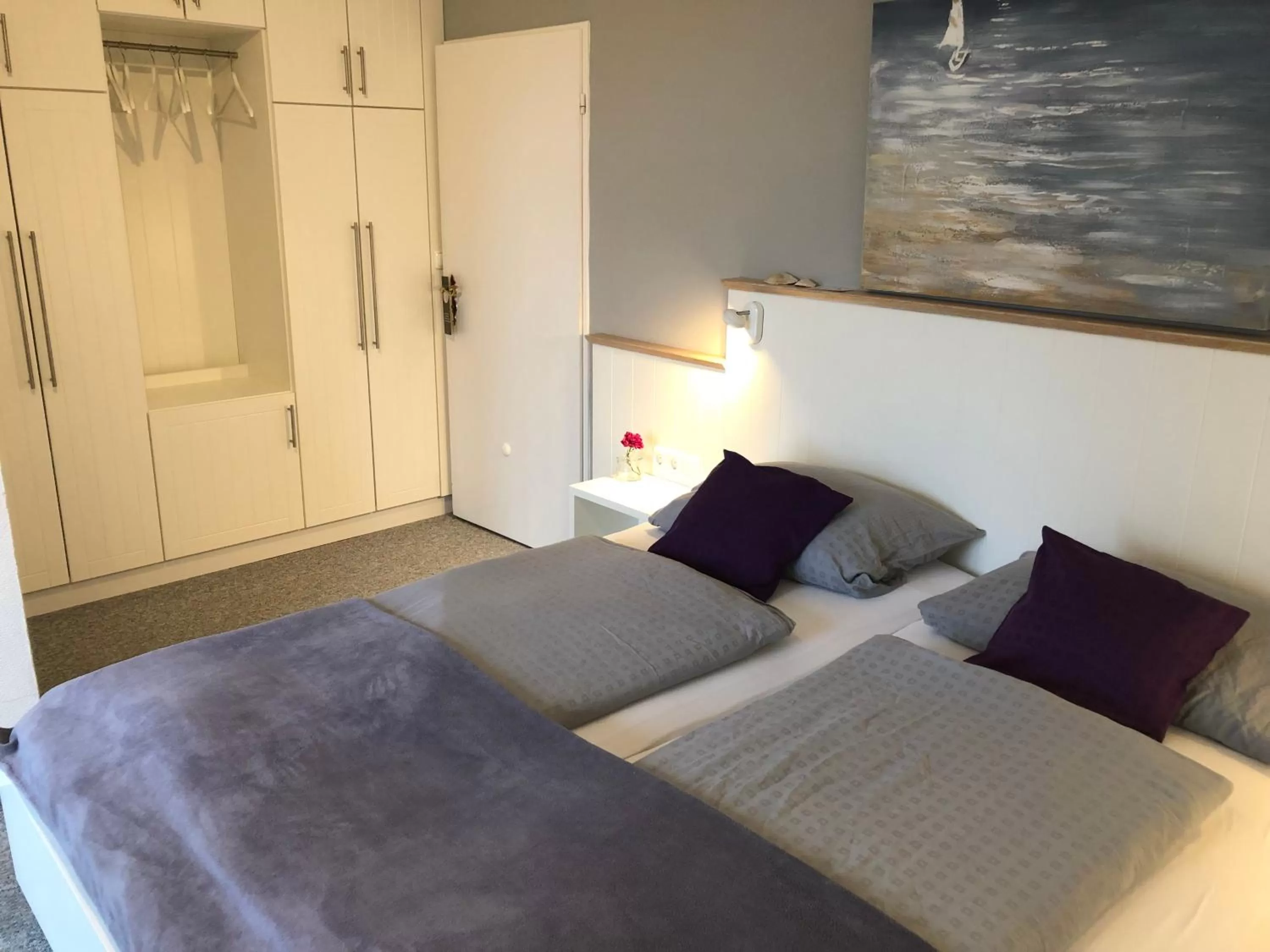 Bed in Hotel garni Seeluft Büsum