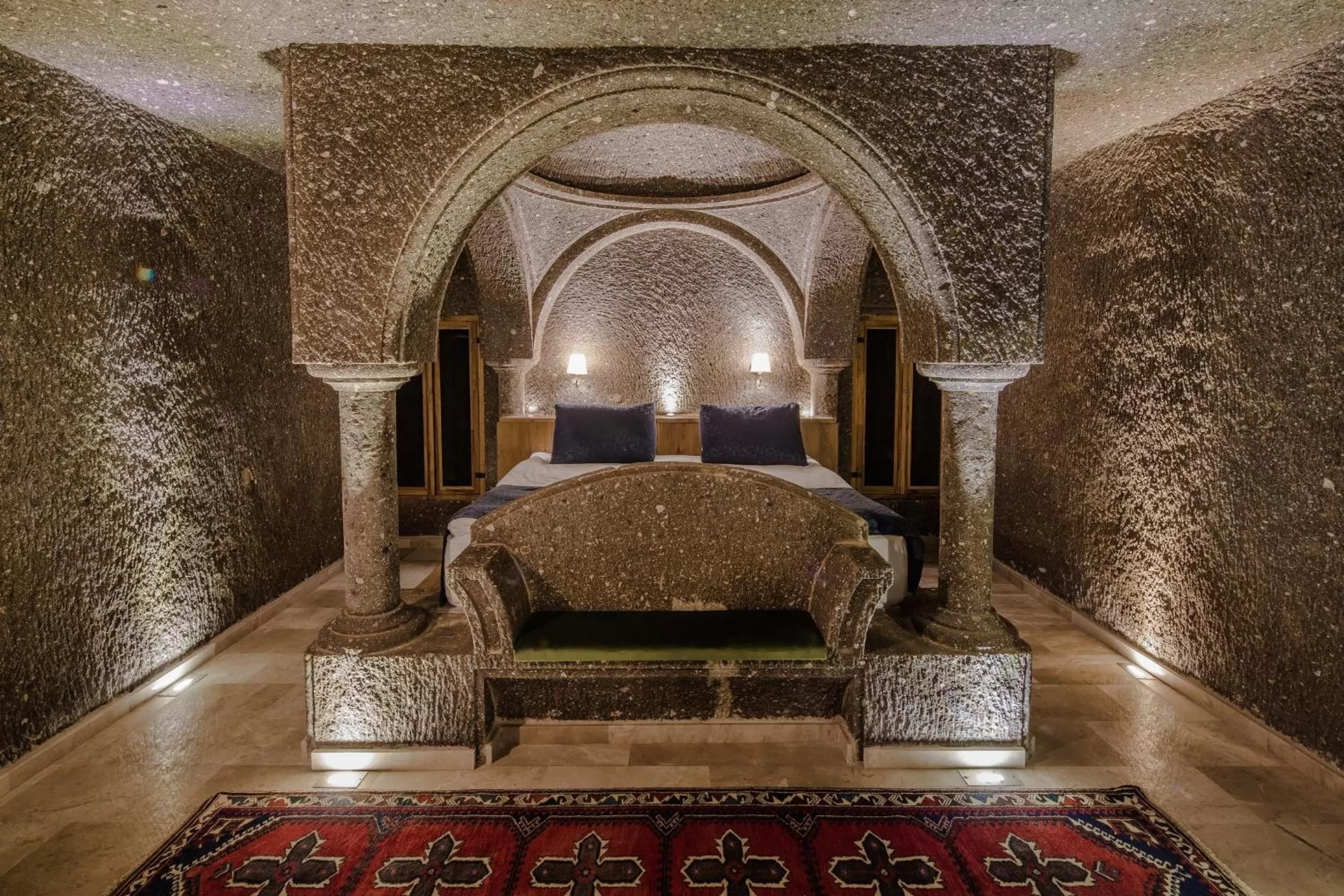Property building, Bed in Lunar Cappadocia Hotel
