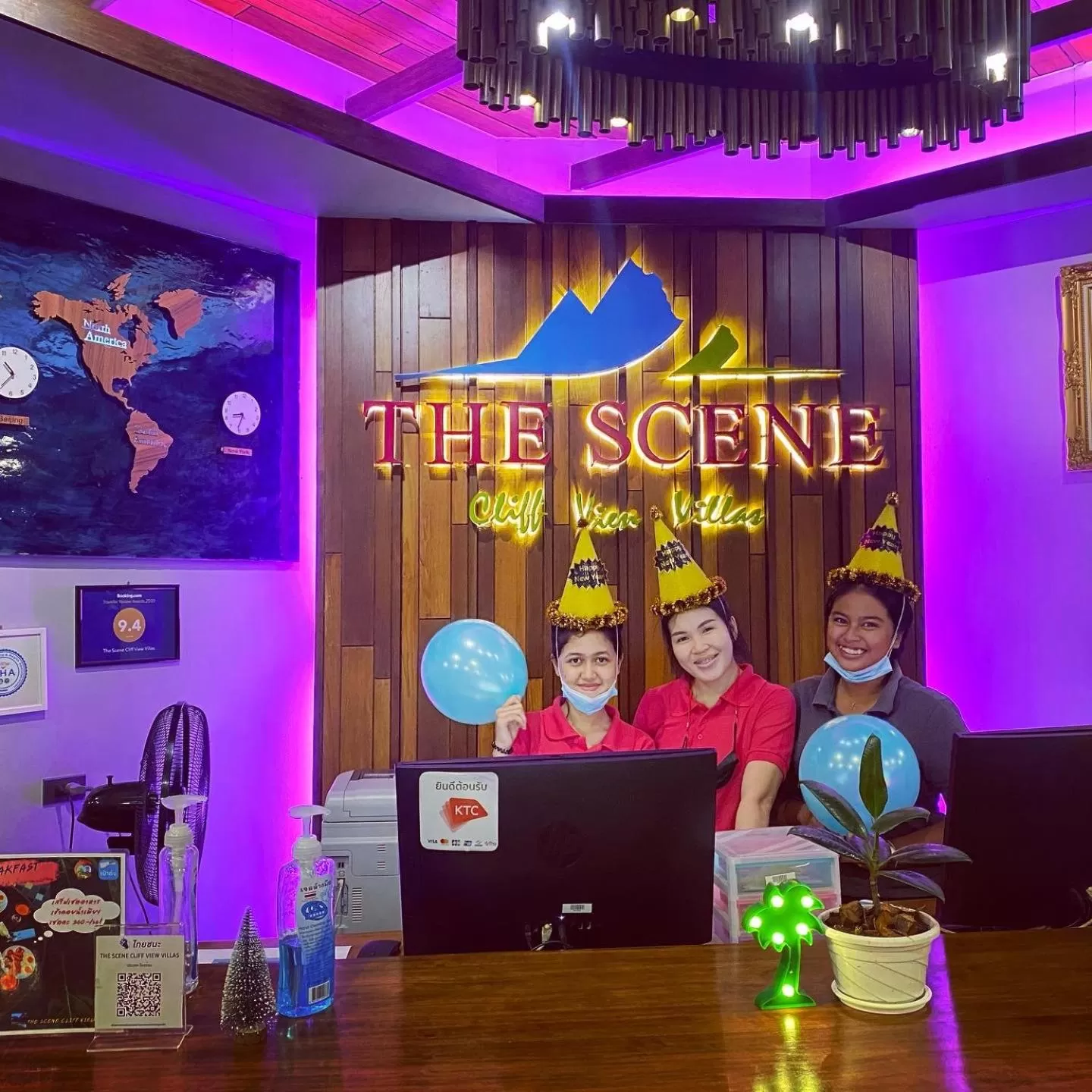 Staff in The Scene Cliff View Villas