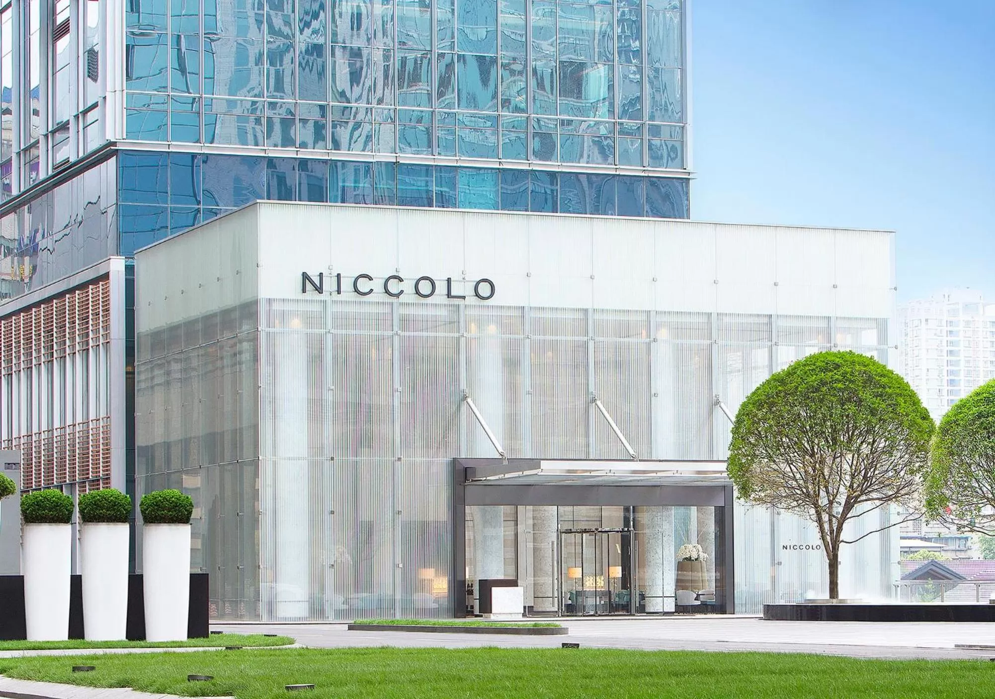 Property building in Niccolo Chengdu