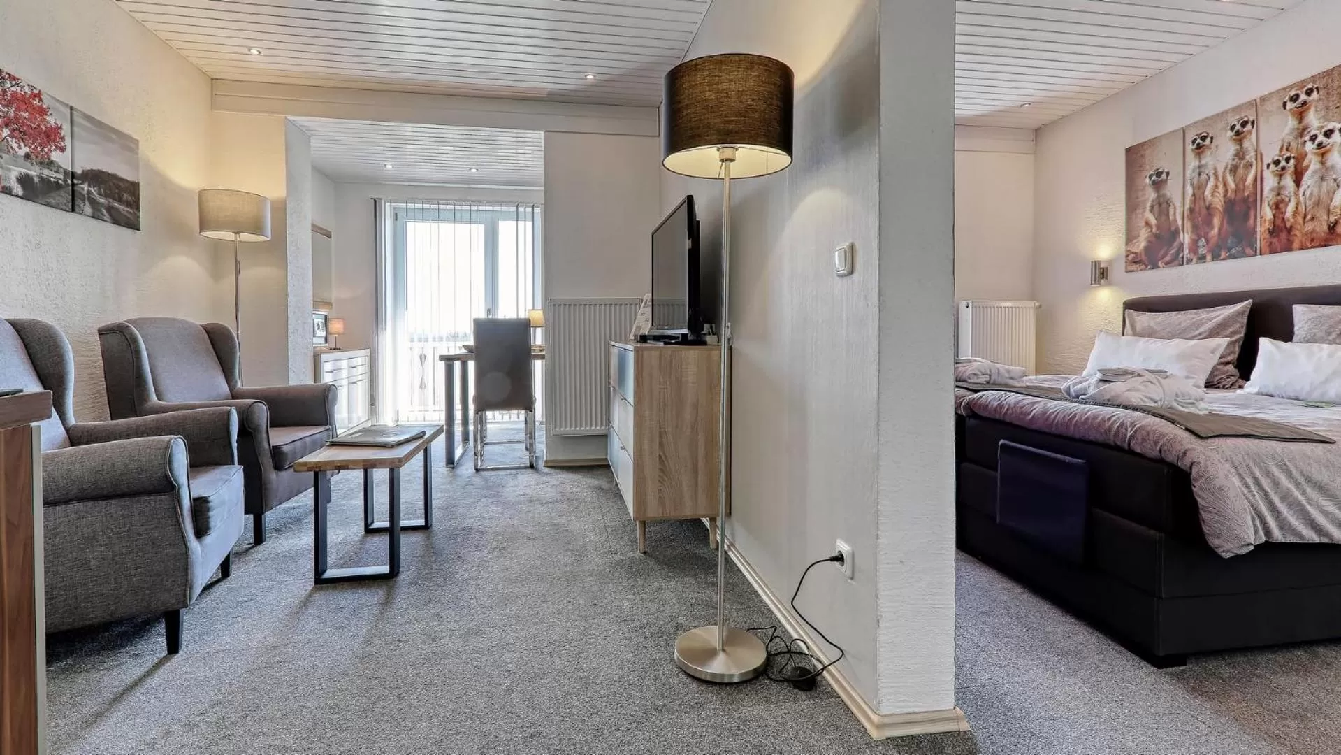 Living room in Suit' & Frühstück Zum Latschen - Adults Only