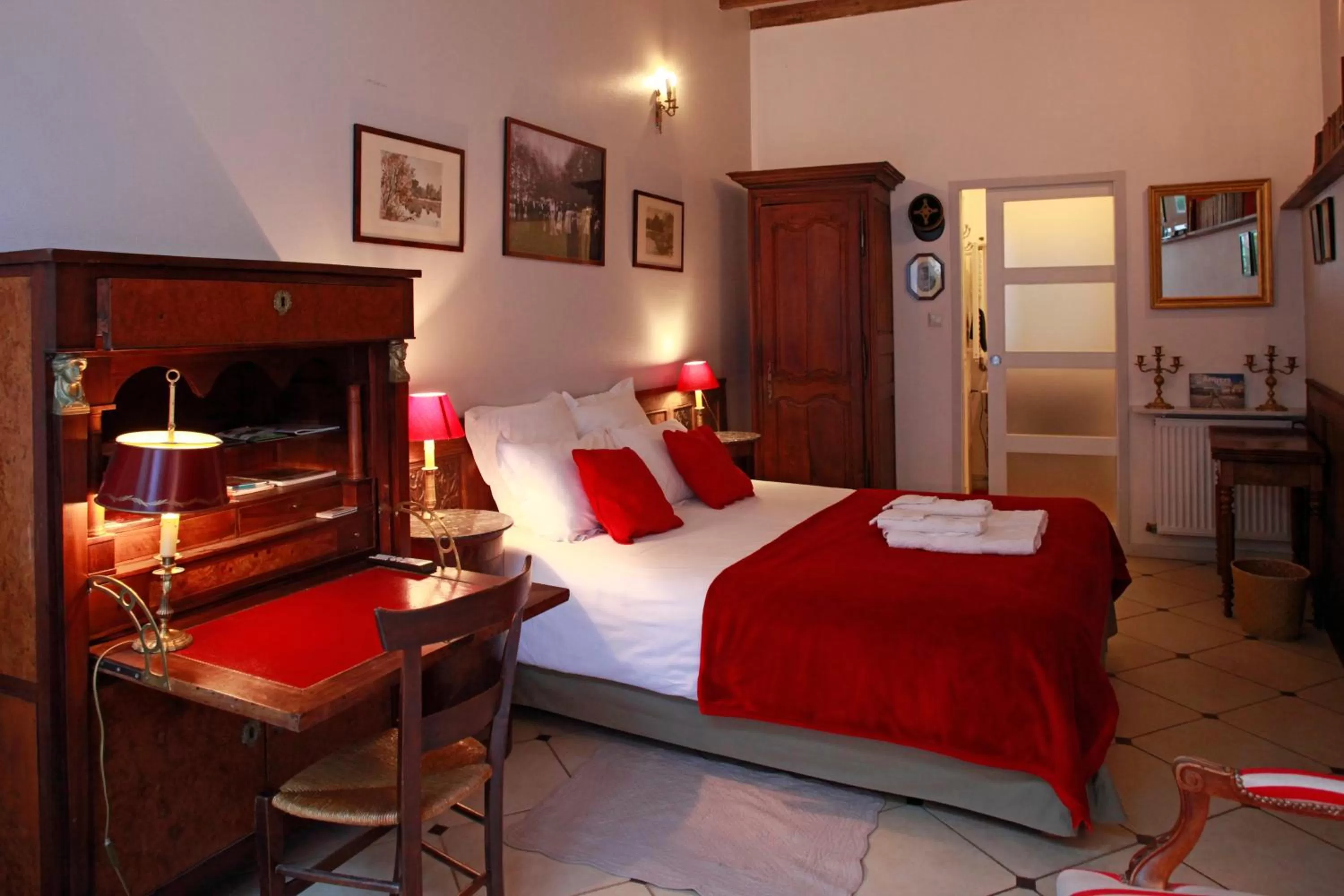 Bed in Les Chambres de Mathilde