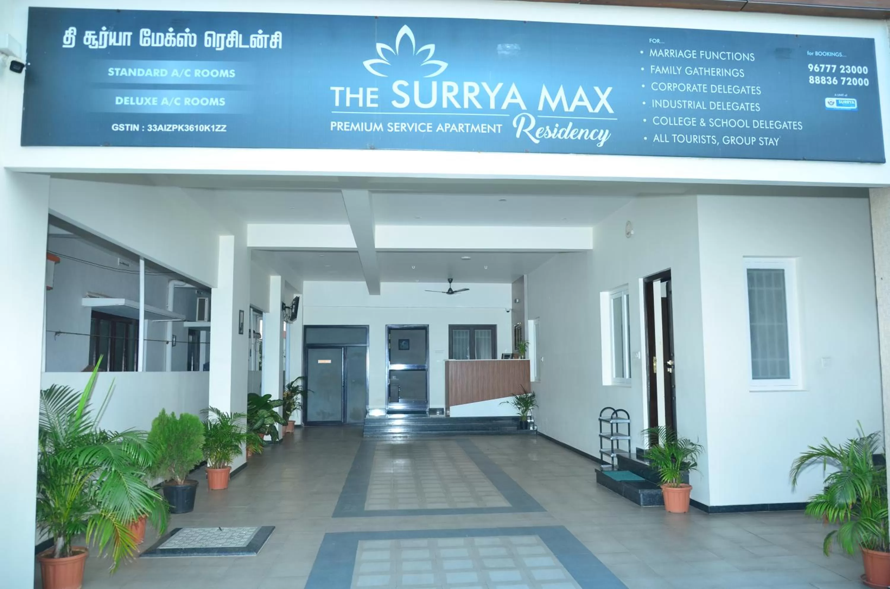 Property building in THE SURRYA MAX RESIDENCY