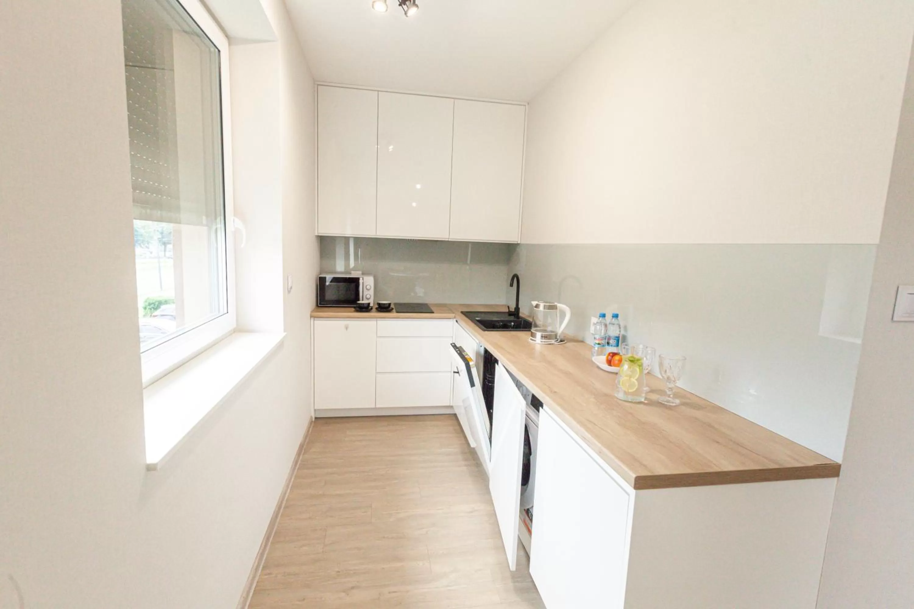 Kitchen or kitchenette in Hotel Pogoria Residence