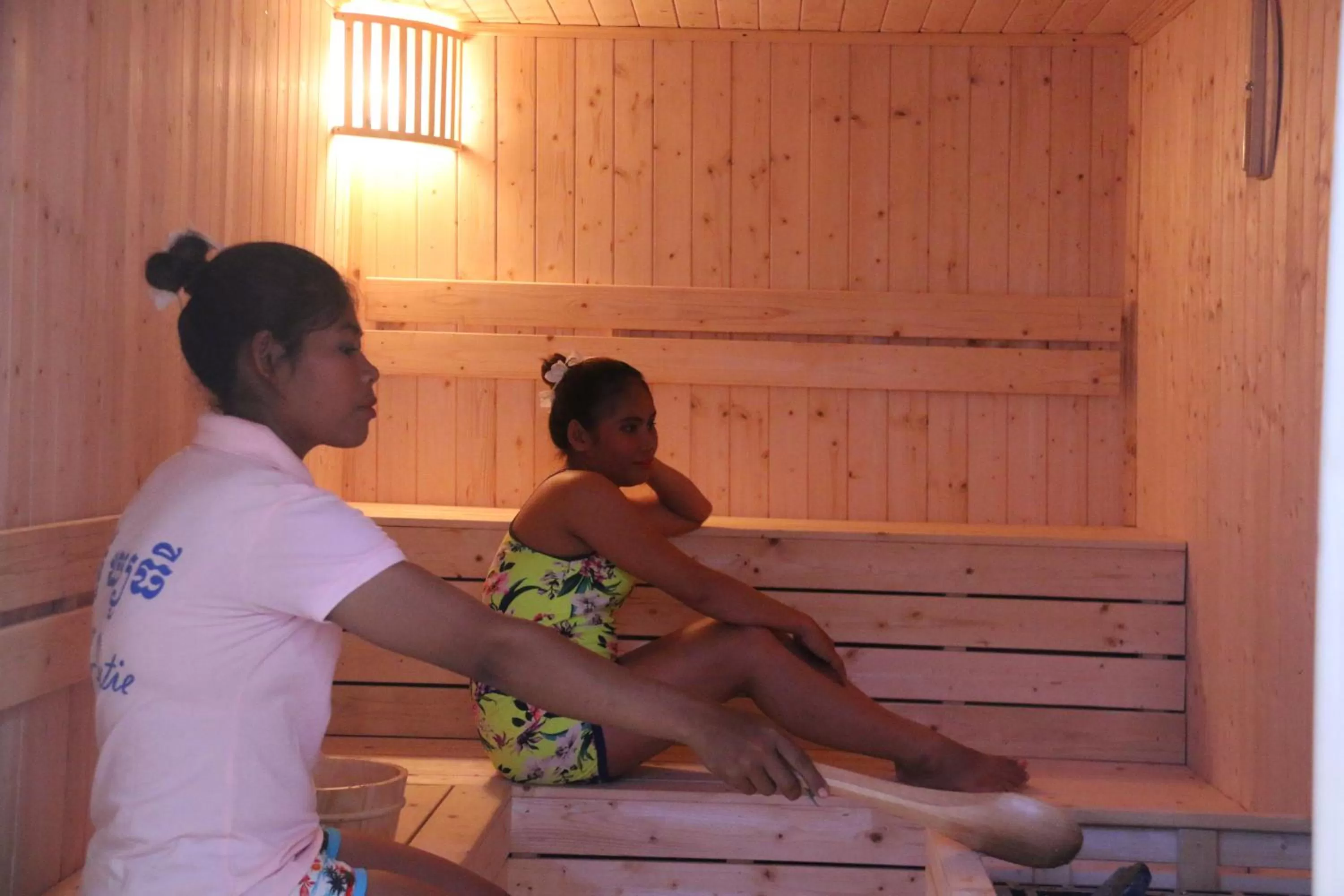 Sauna in RaVorn Villa Boutique