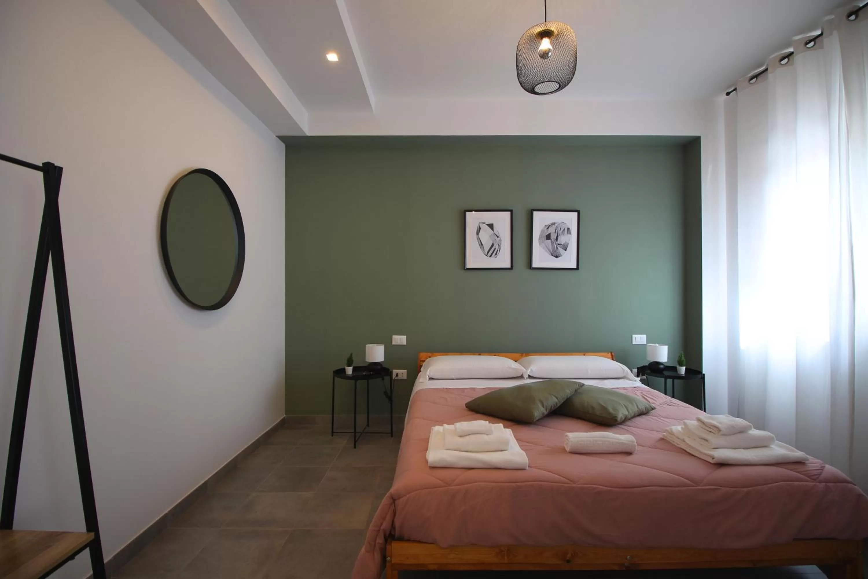 Bed in Wolf House BnB