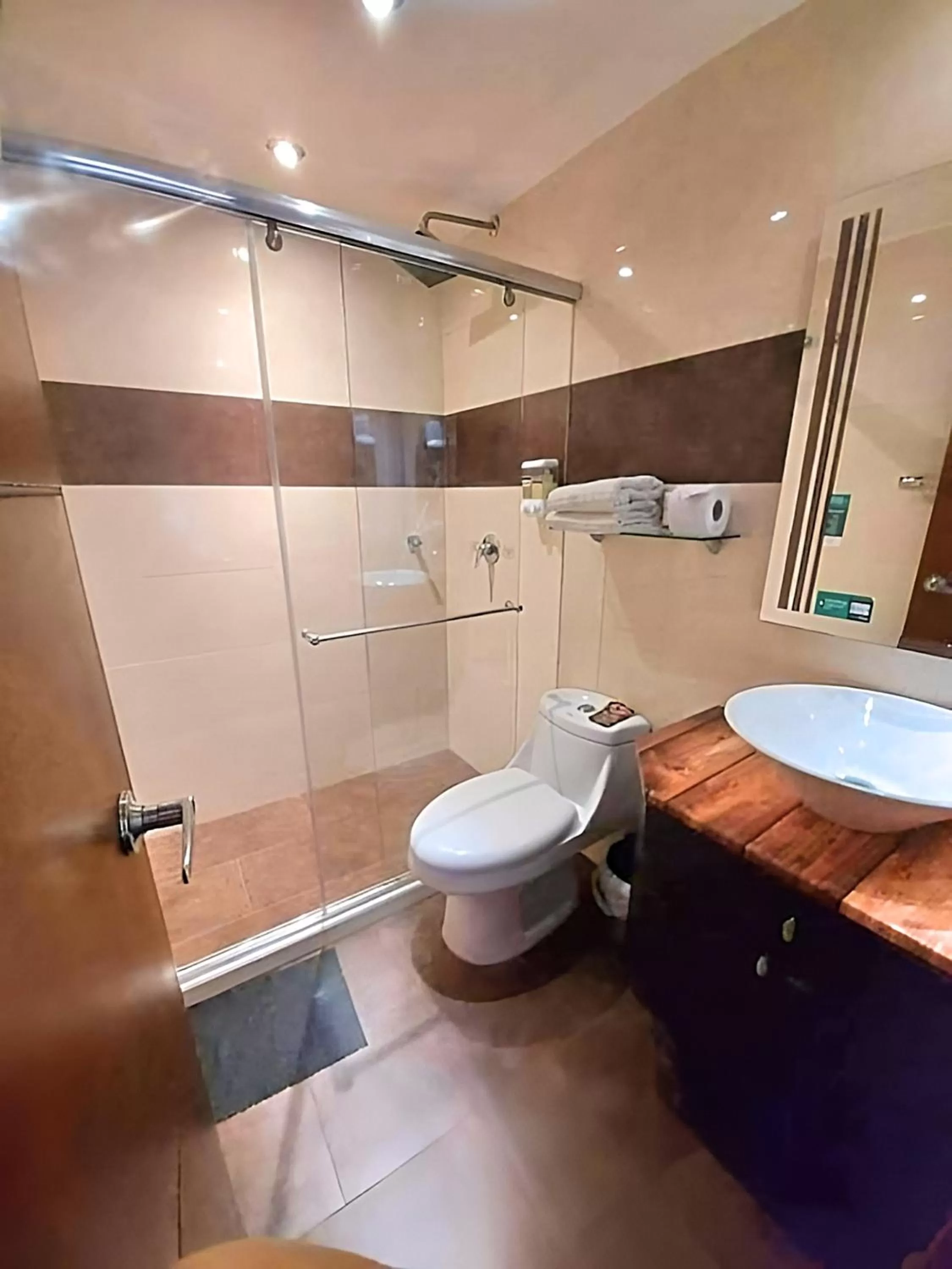 Bathroom in Hotel Santa Cruz Bogotá