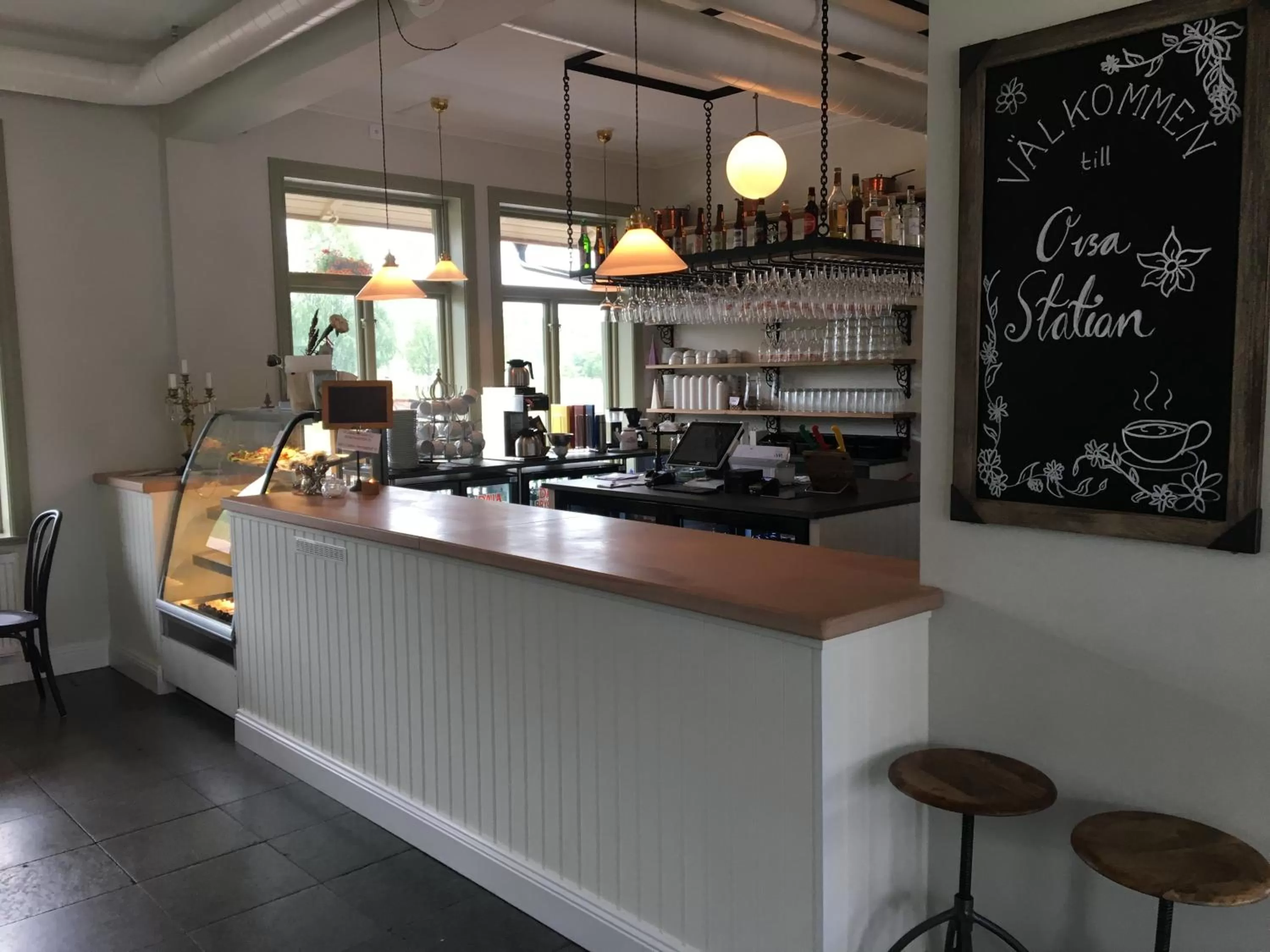 Lobby or reception in Orsa Station Bed and Breakfast