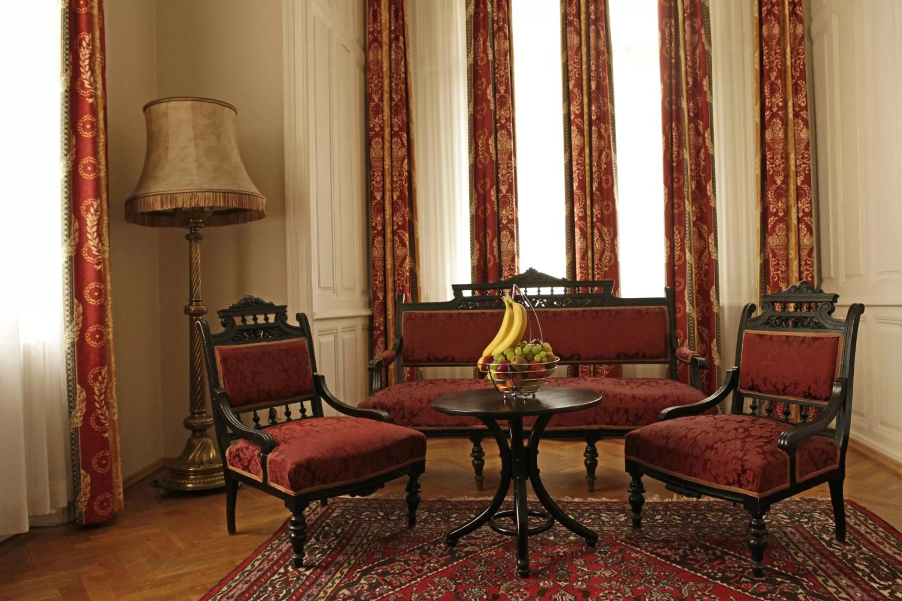 Seating area in Hotel Domizil