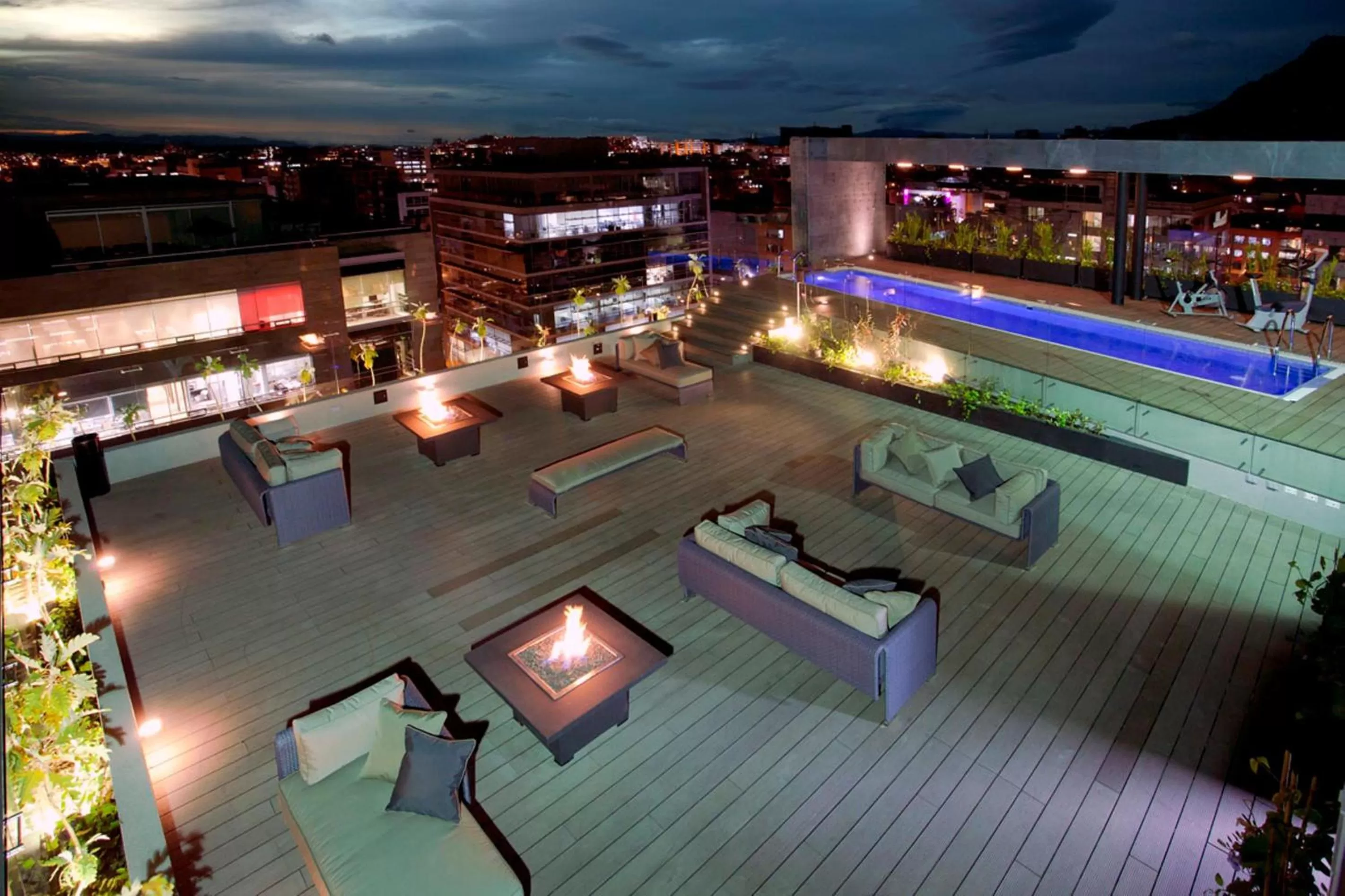Balcony/Terrace in Hotel Estelar Parque de la 93