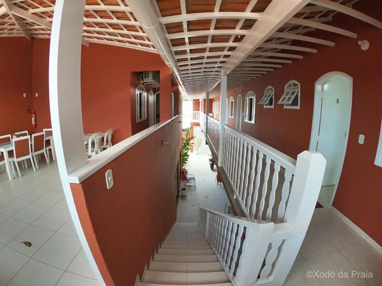 Balcony/Terrace in Pousada Xodó da Praia