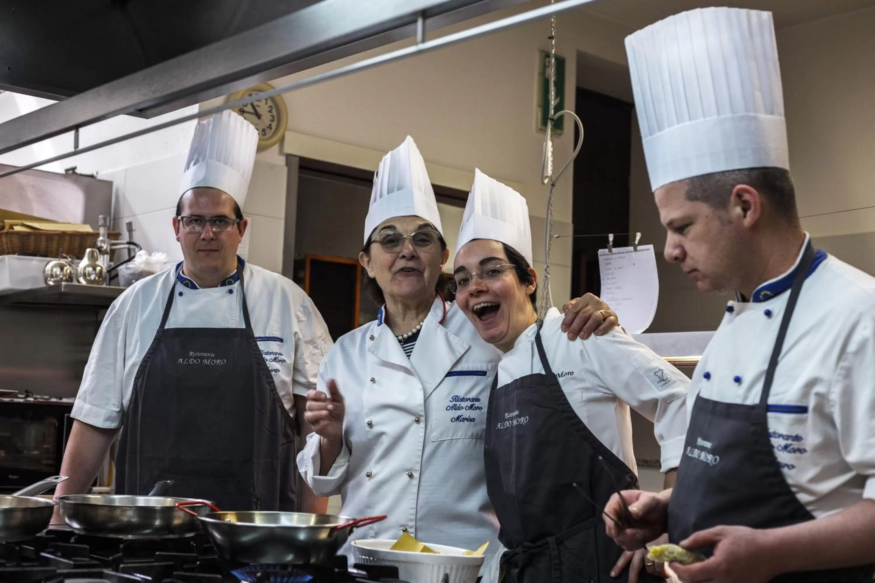 Staff in Hotel Aldo Moro