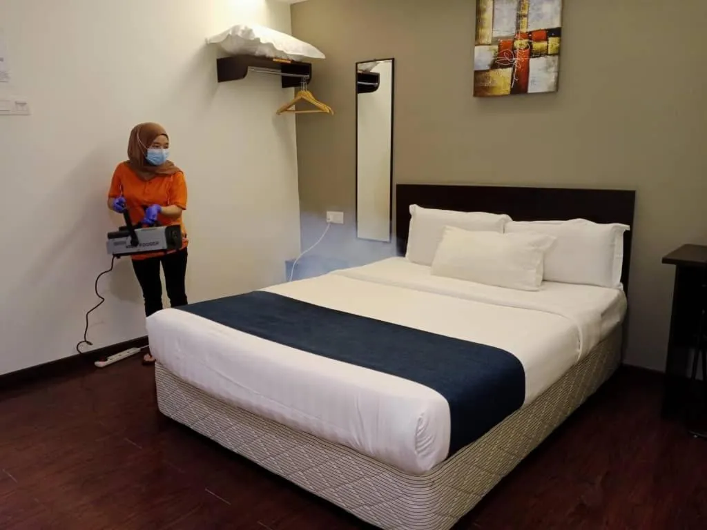 Bed in 1Orange Hotel Sri Petaling