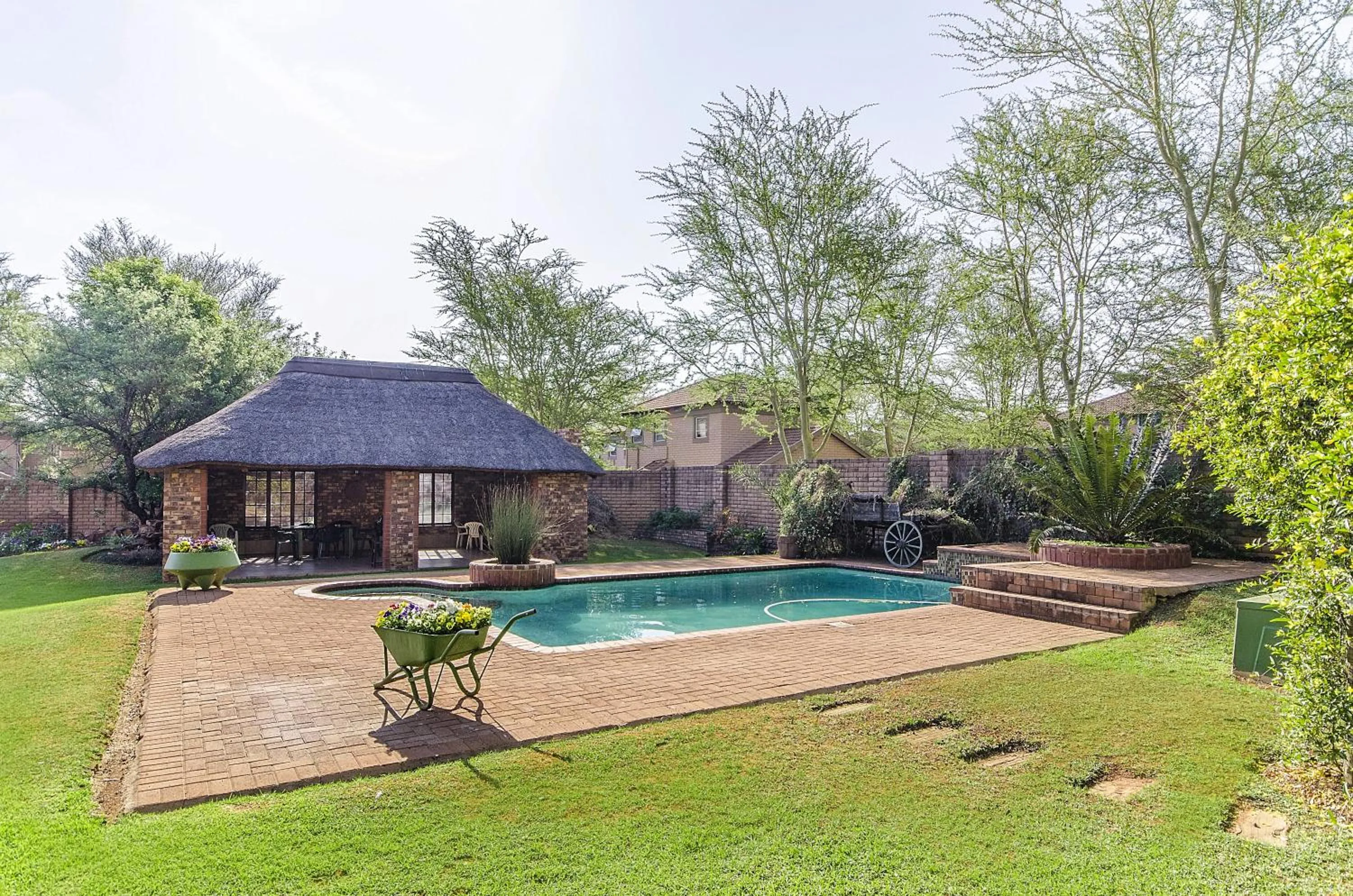Patio in Peter's Guesthouse
