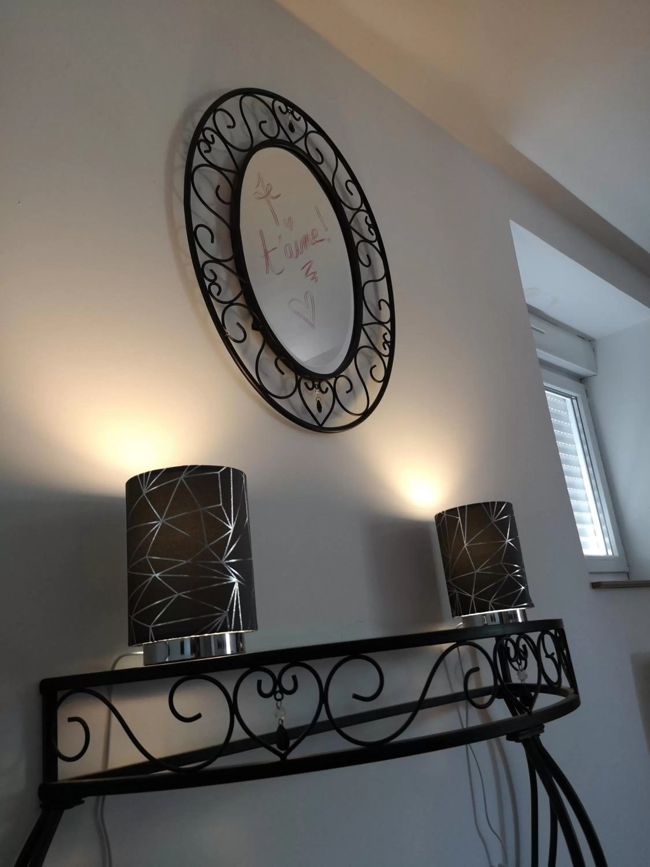 Decorative detail in Domaine de la Borde