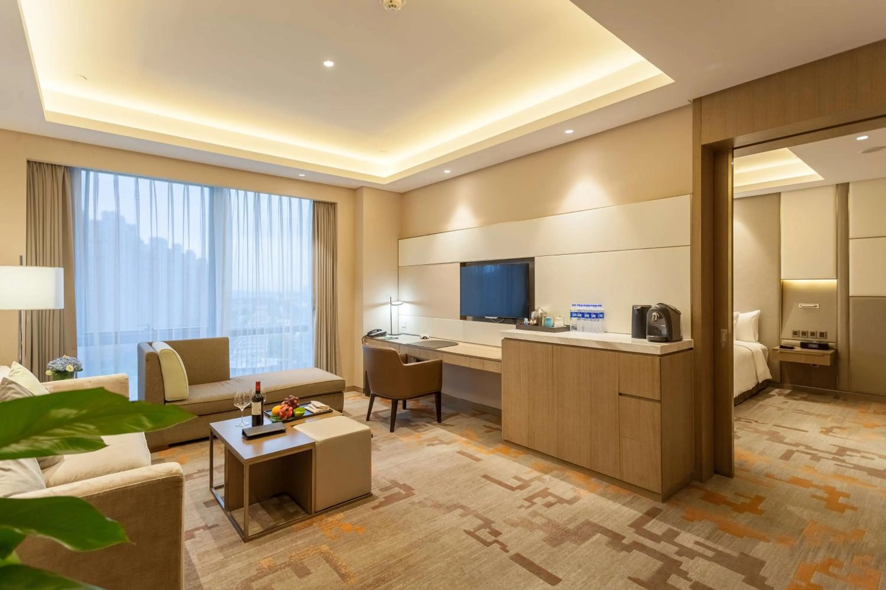 Living room, Seating Area in Radisson Exhibition Center Shanghai