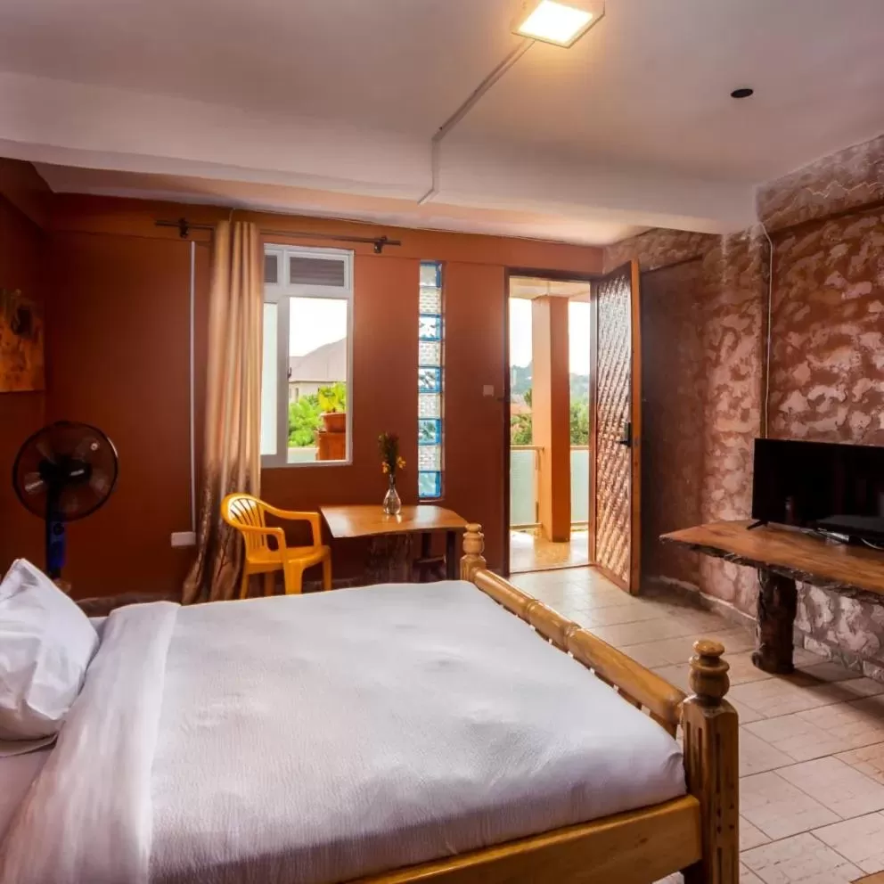 Photo of the whole room in African Tribe Suites