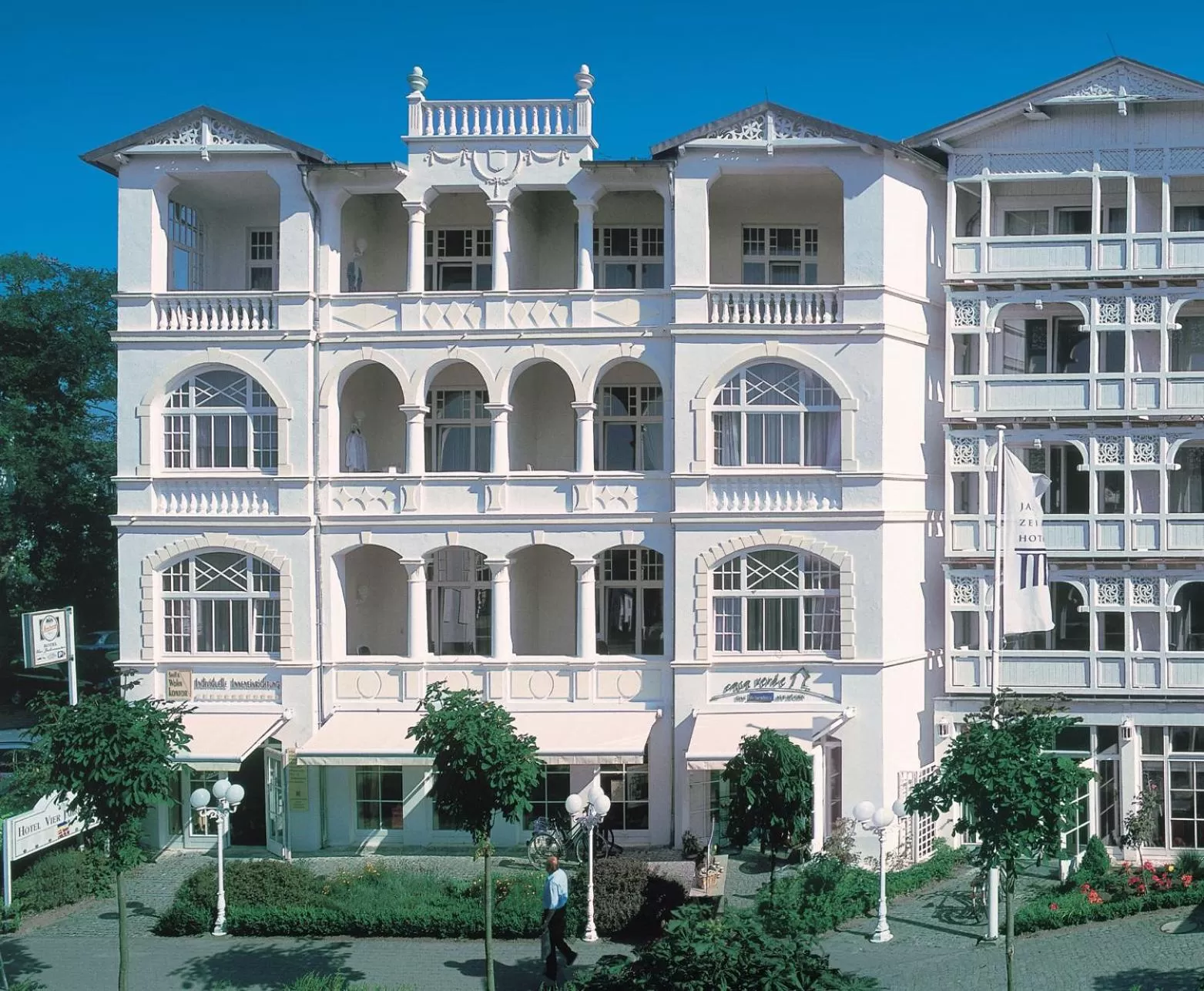 Property building in Hotel Vier Jahreszeiten Binz