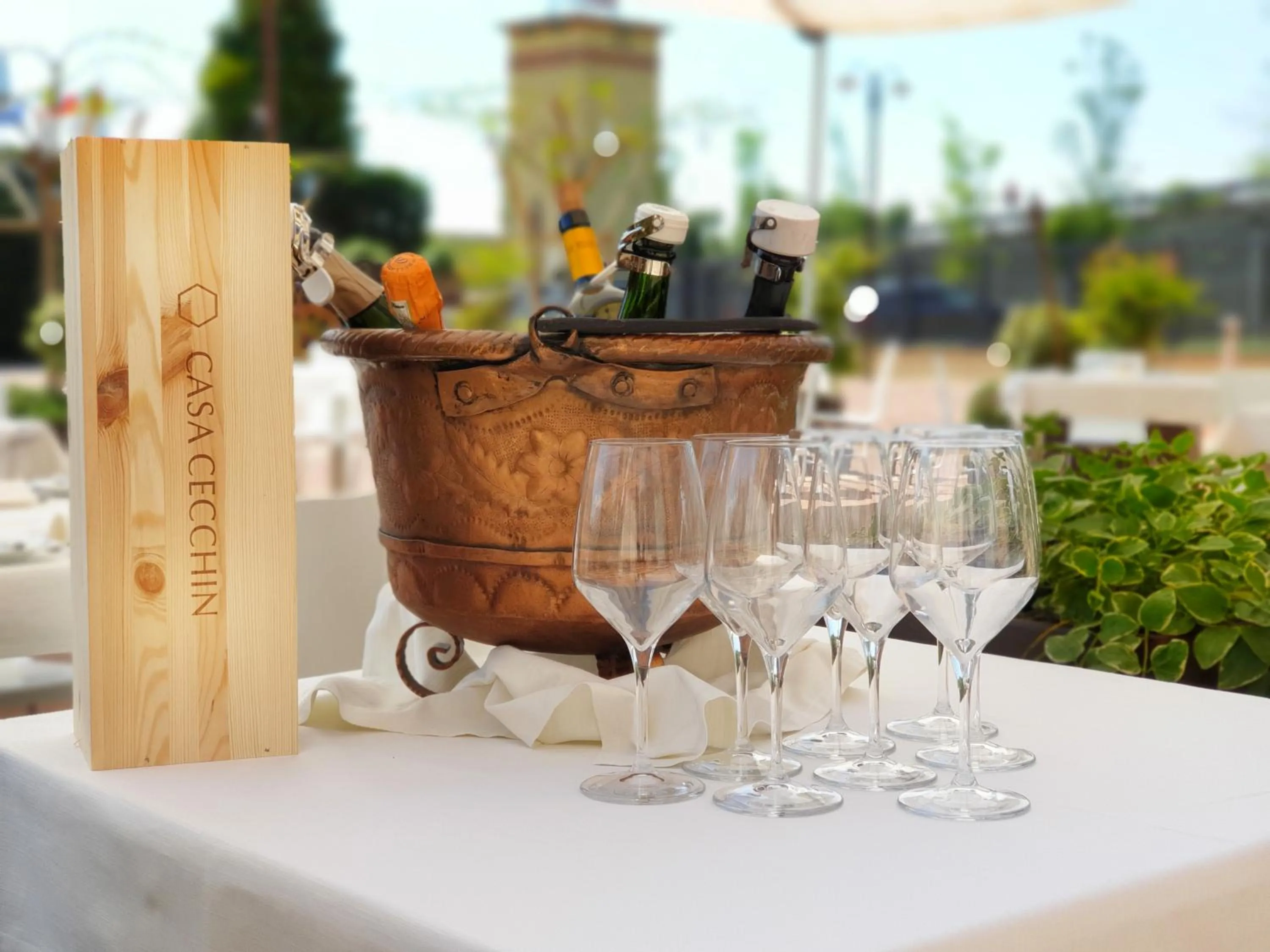 Decorative detail in Fracanzana Hotel