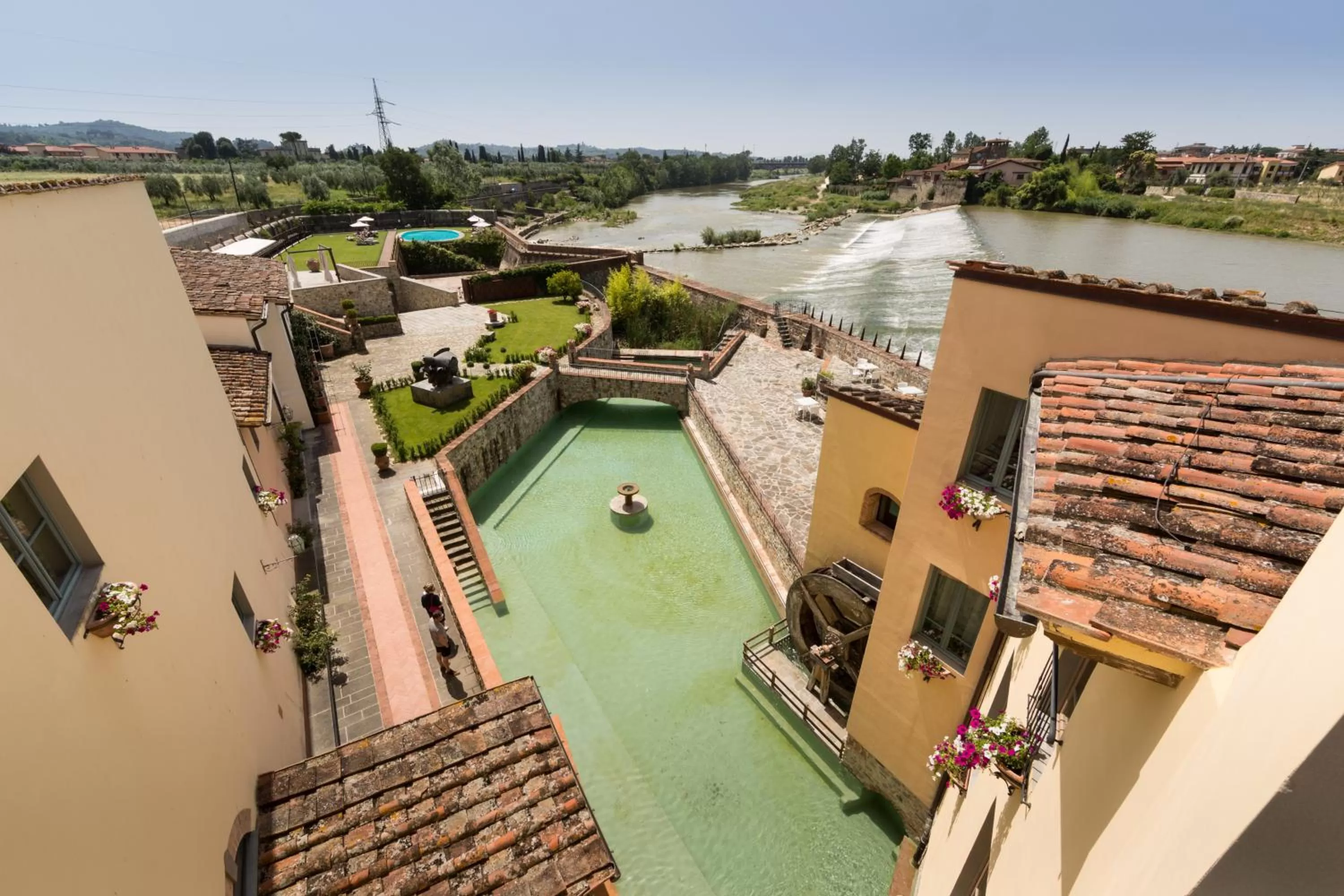 Bird's eye view in Hotel Mulino di Firenze - WorldHotels Crafted