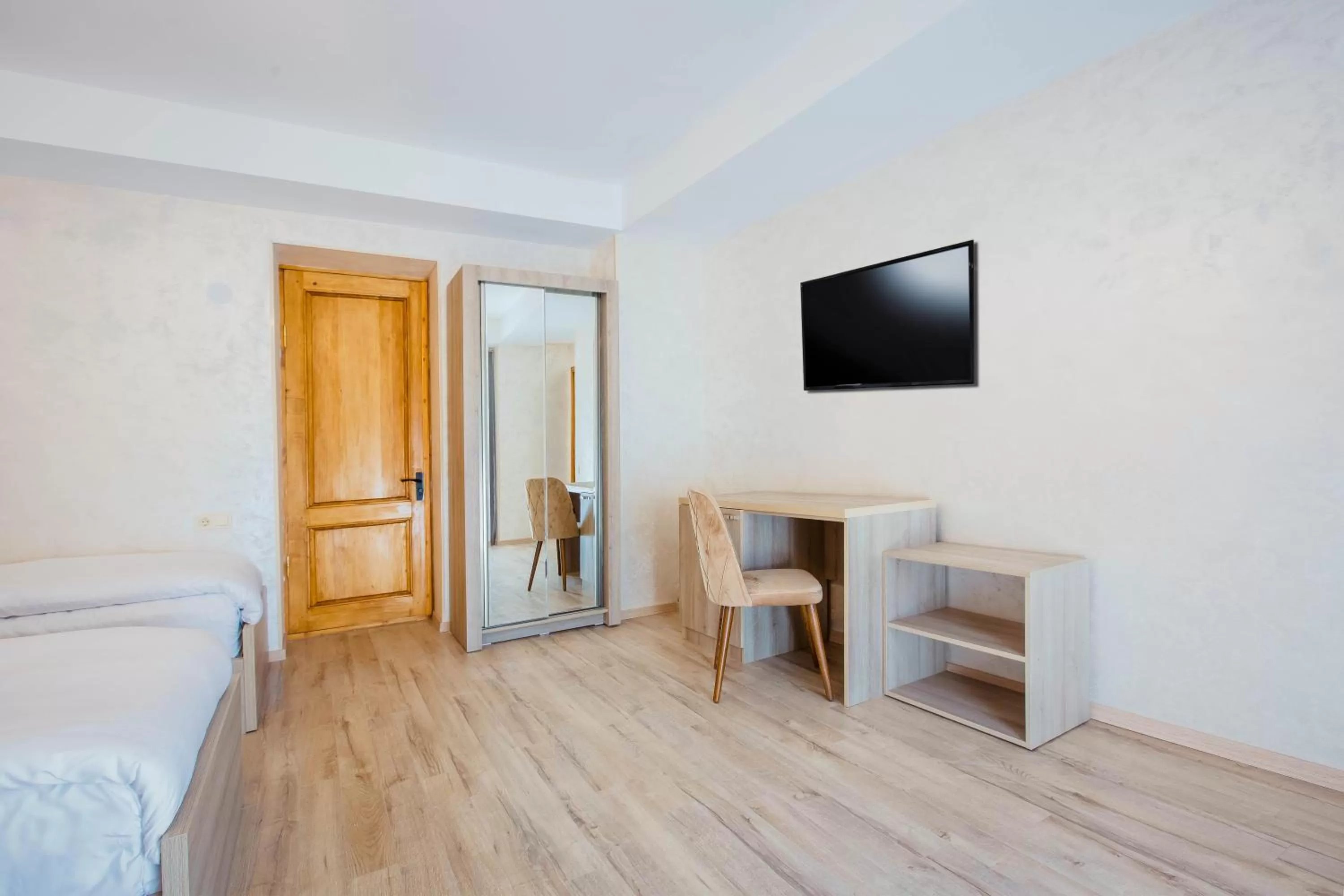 Bedroom, Bed in Hotel Mestia Inn