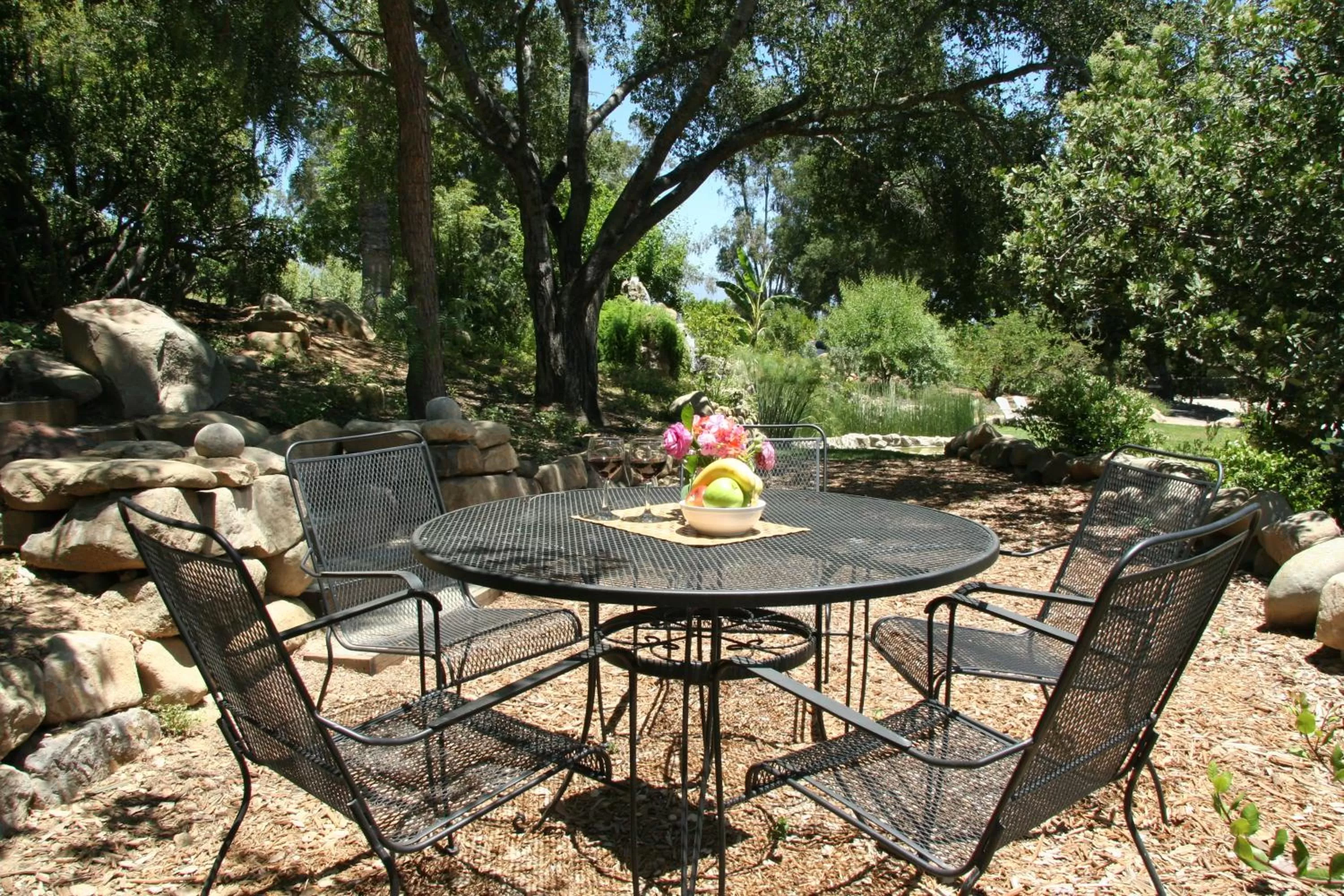 Balcony/Terrace in Ojai Retreat & Inn