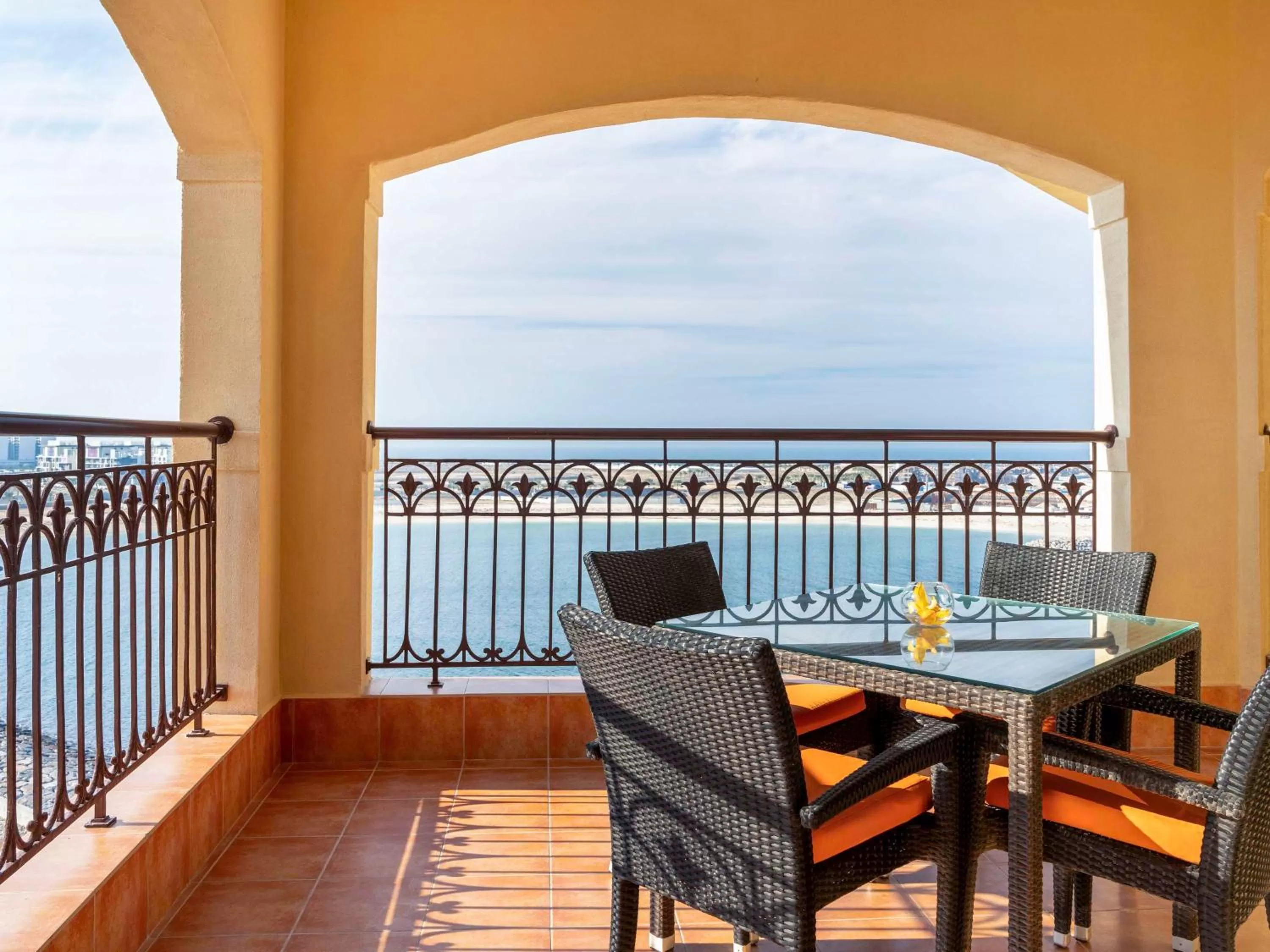 Bedroom, Balcony/Terrace in Marjan Island Resort & Spa Managed By Accor