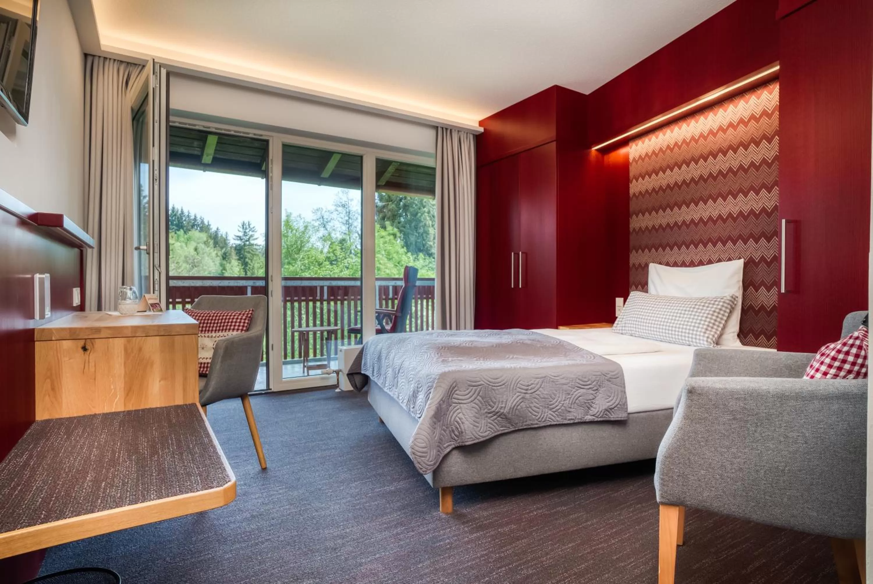 Bed in Landhaus Sommerau