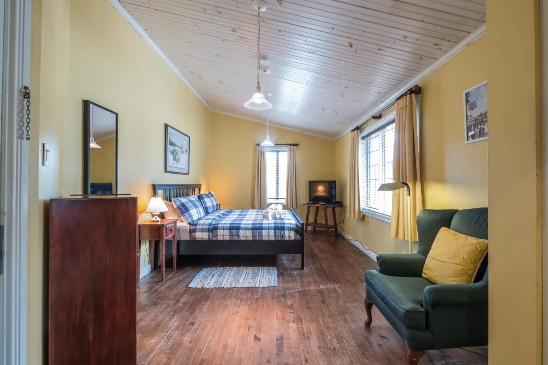 Bed in Auberge Sauvignon