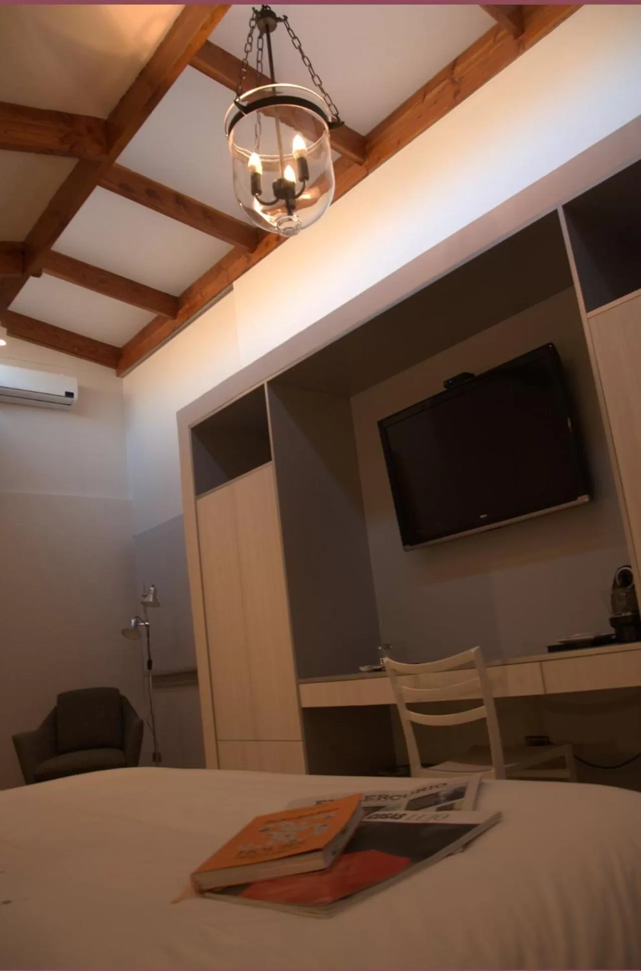 TV/Entertainment Center in Hotel Puerto de Vega