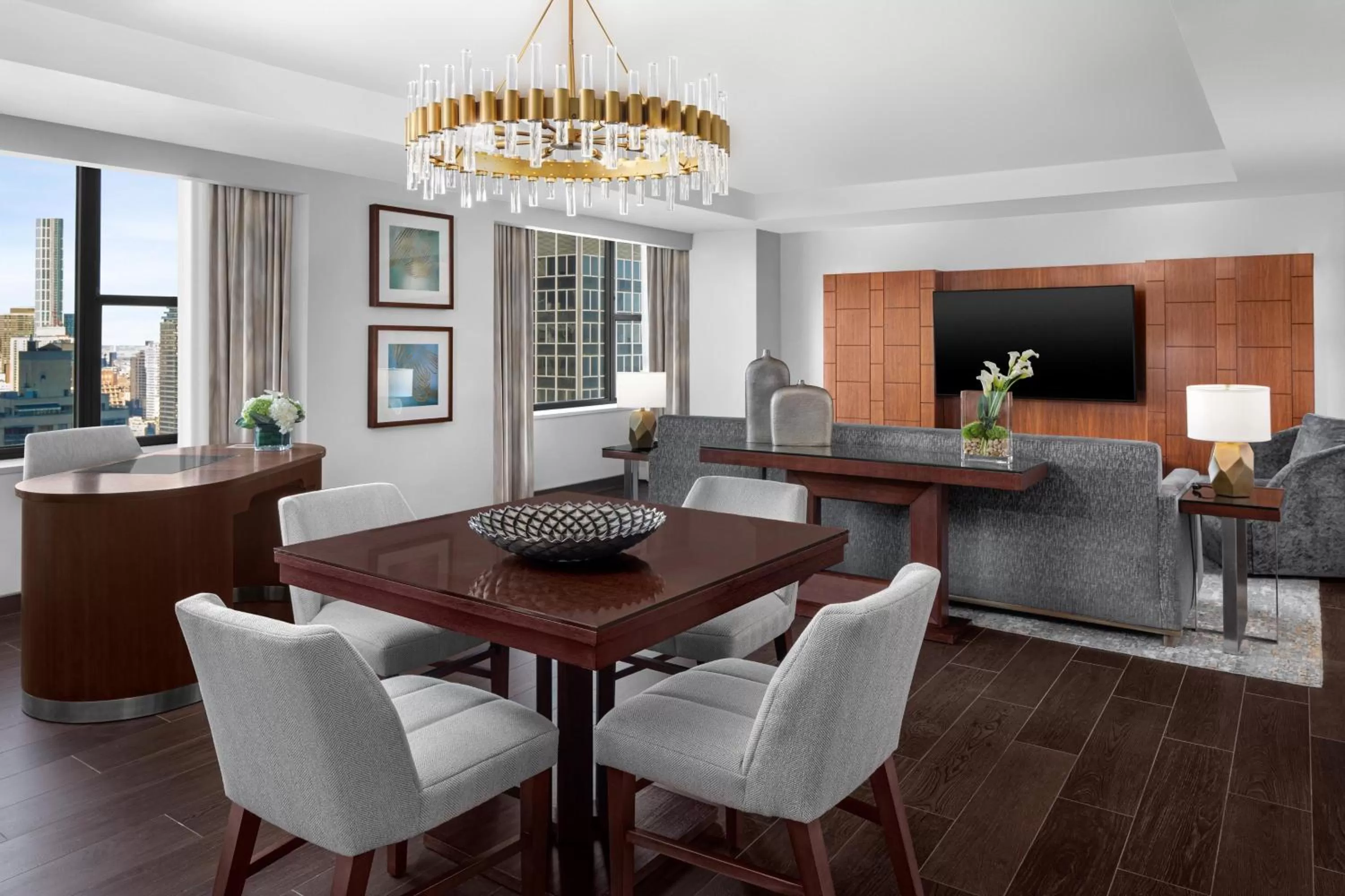 Living room in The Westin New York Grand Central