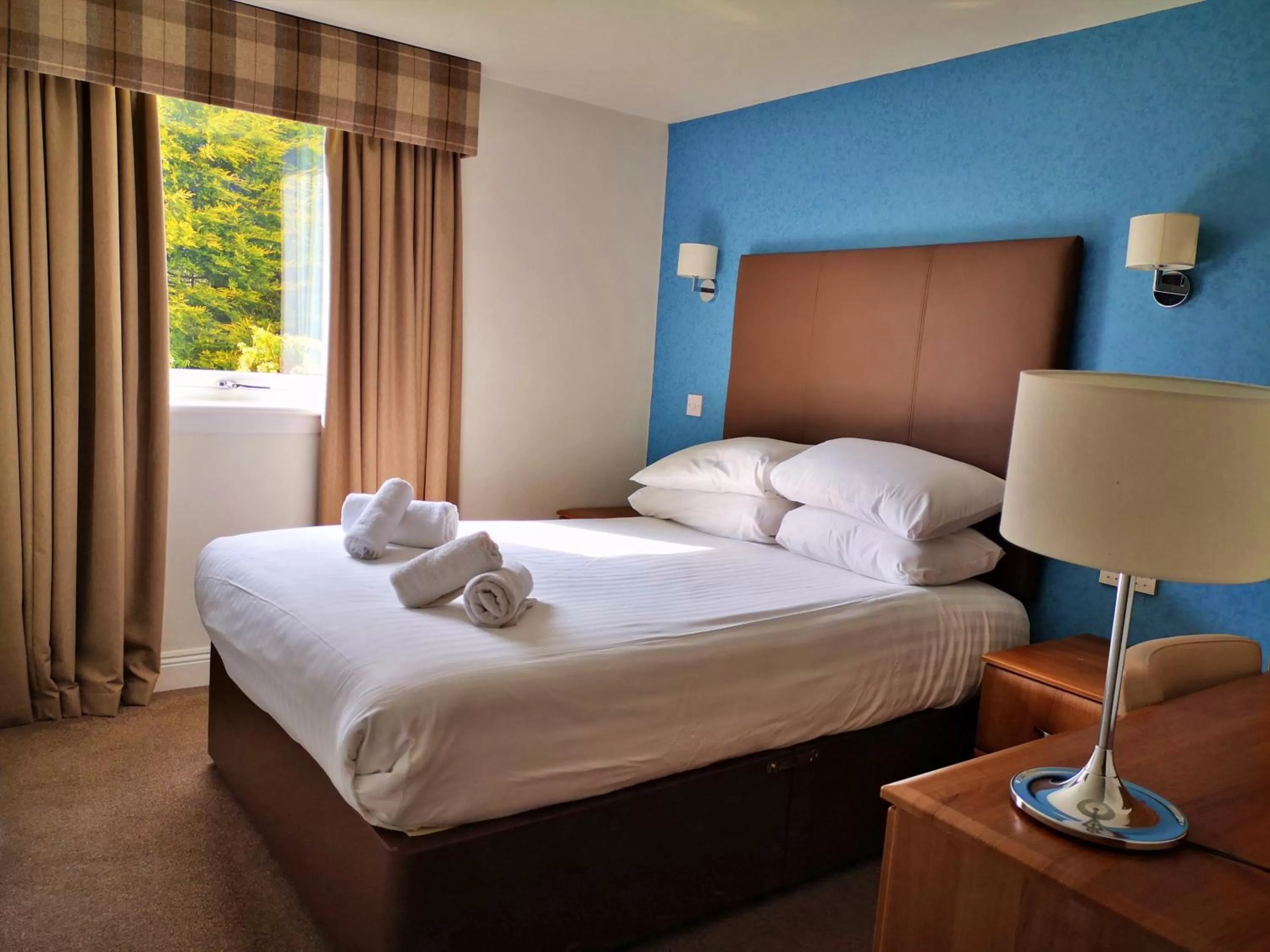 Bed in King Robert Hotel