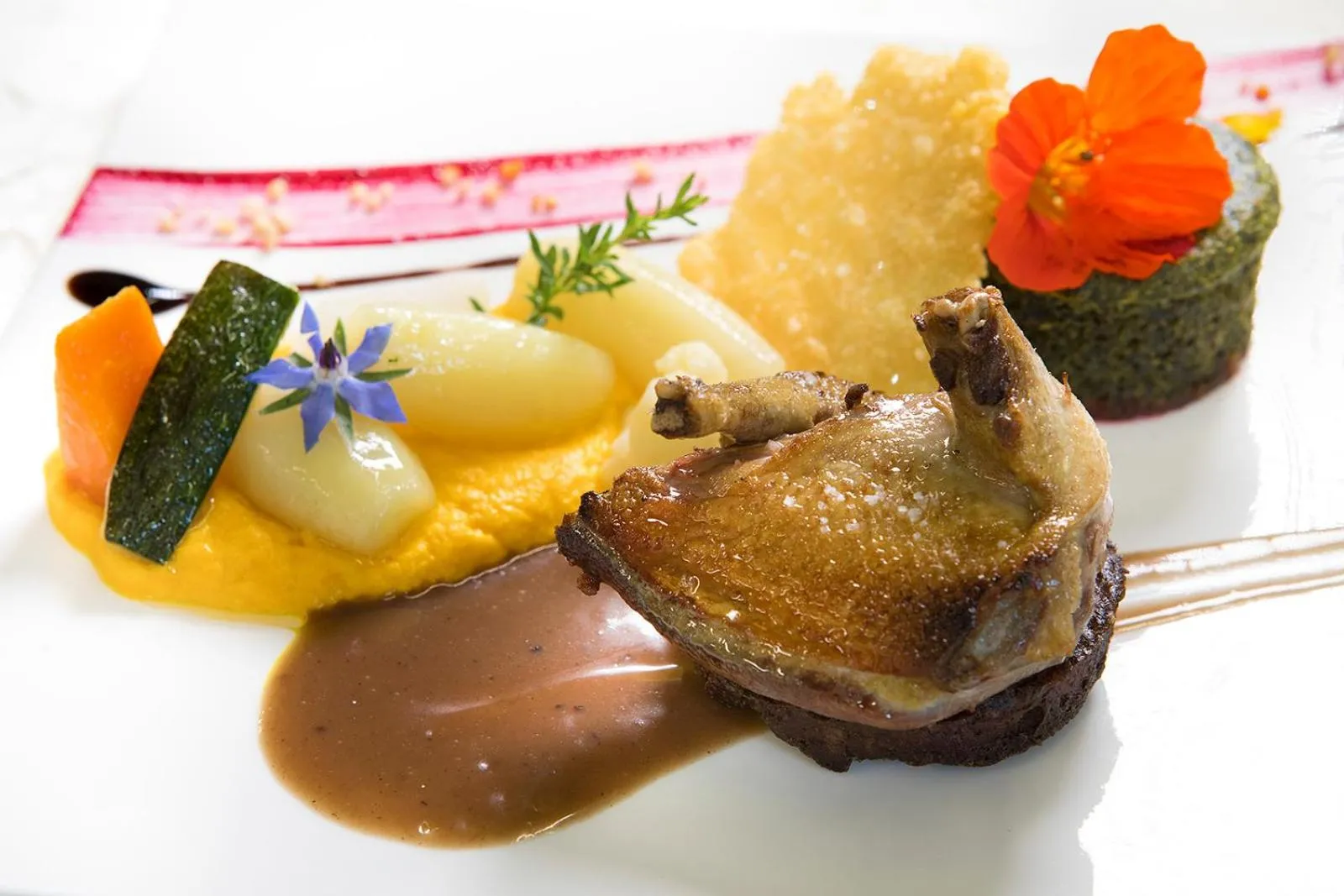 Food in Logis Hotel - Restaurant - Spa - Le Relais de Farrou