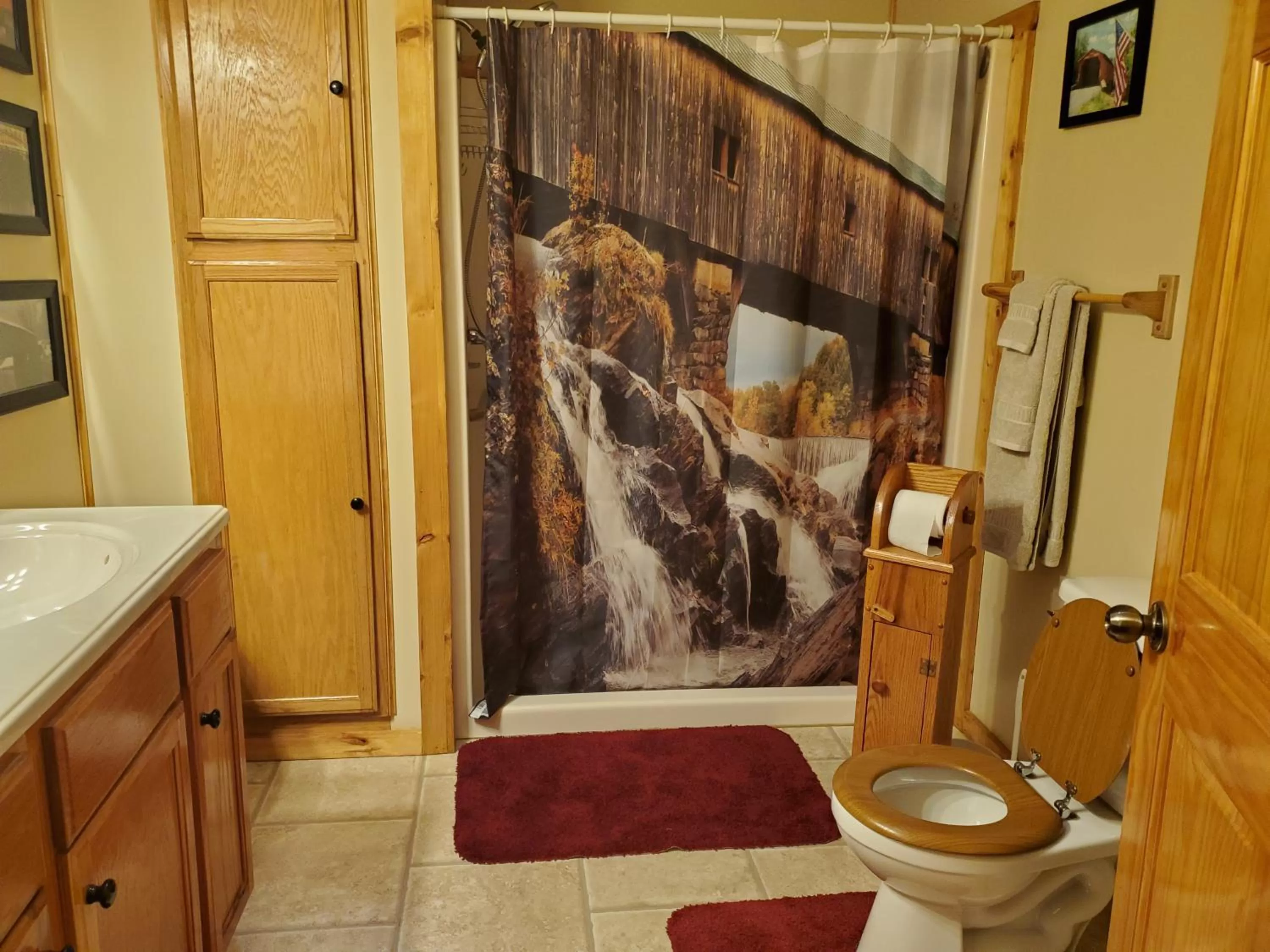 Bathroom in Snyder's Knob