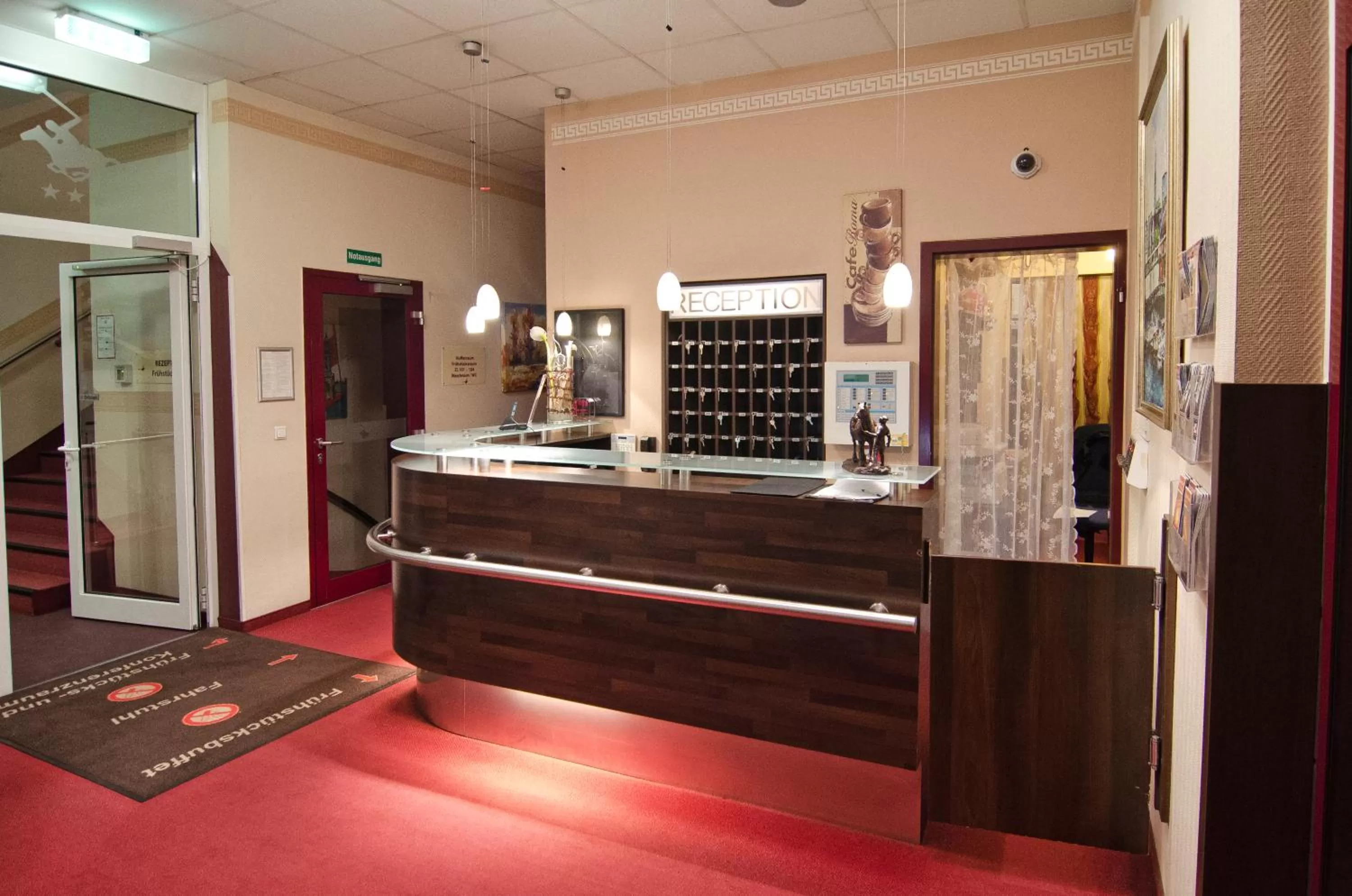 Lobby or reception in Hotel Polo am ZOB