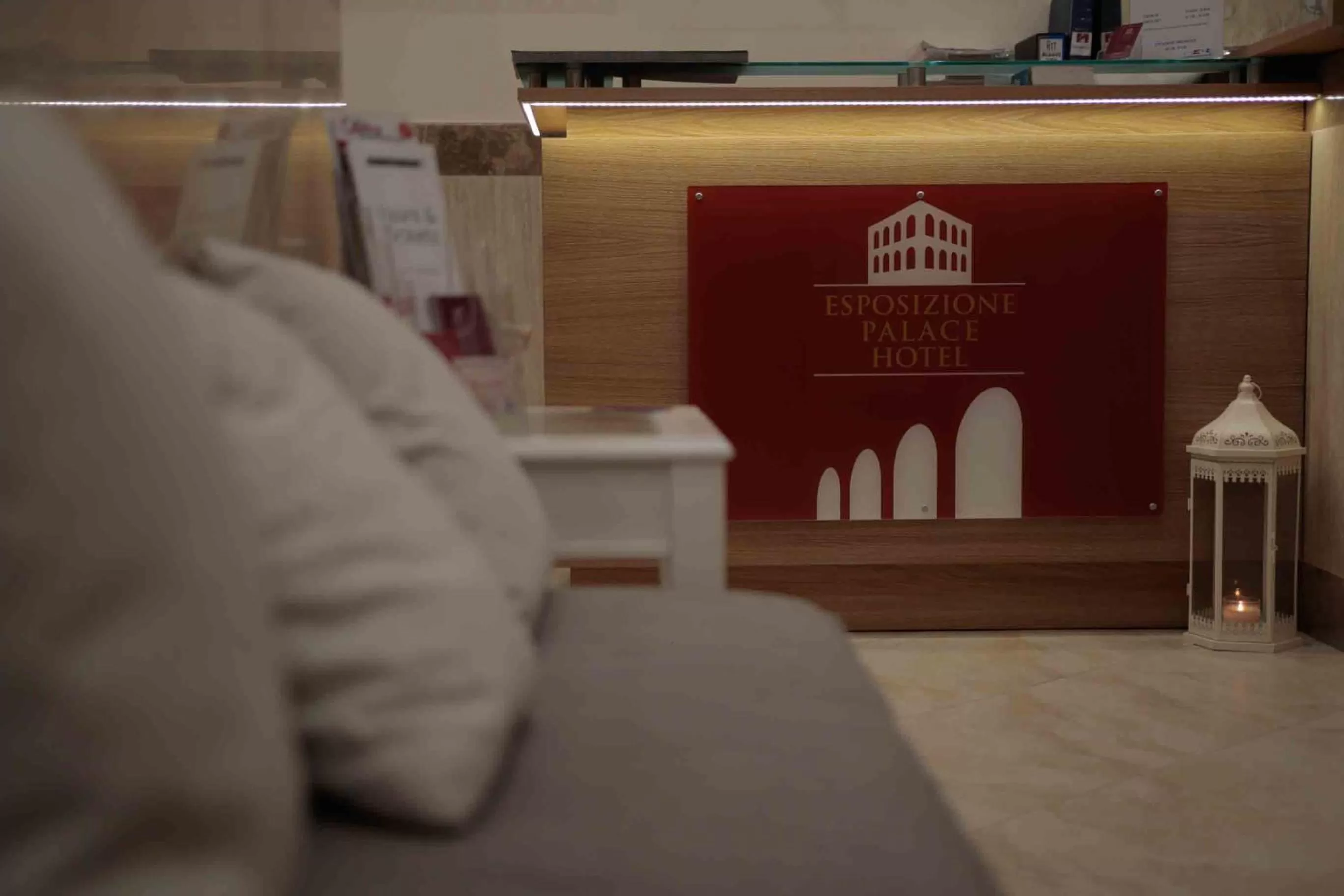 Seating area in Esposizione Palace Hotel