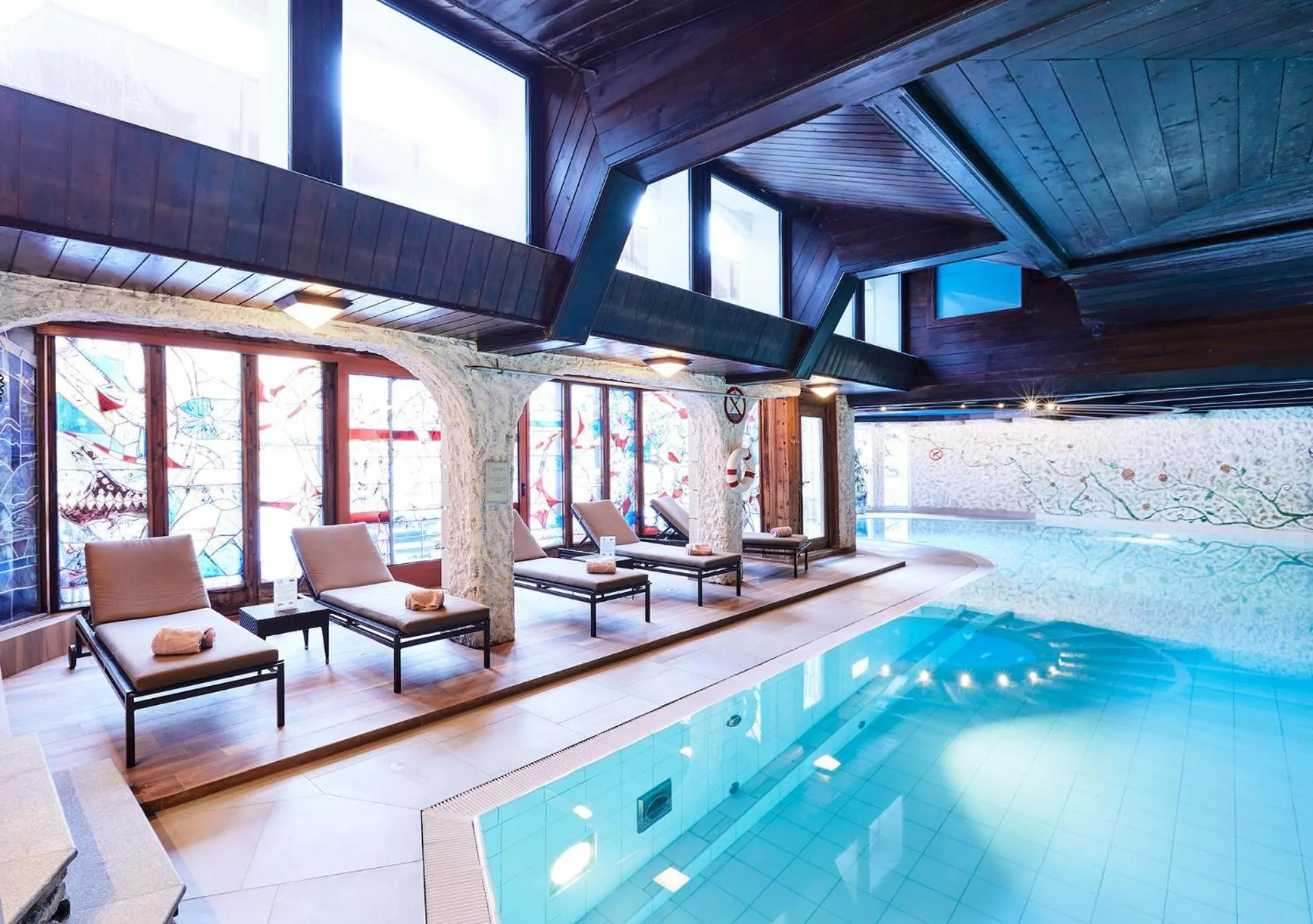 Spa and wellness centre/facilities in Resort Hotel Alex Zermatt