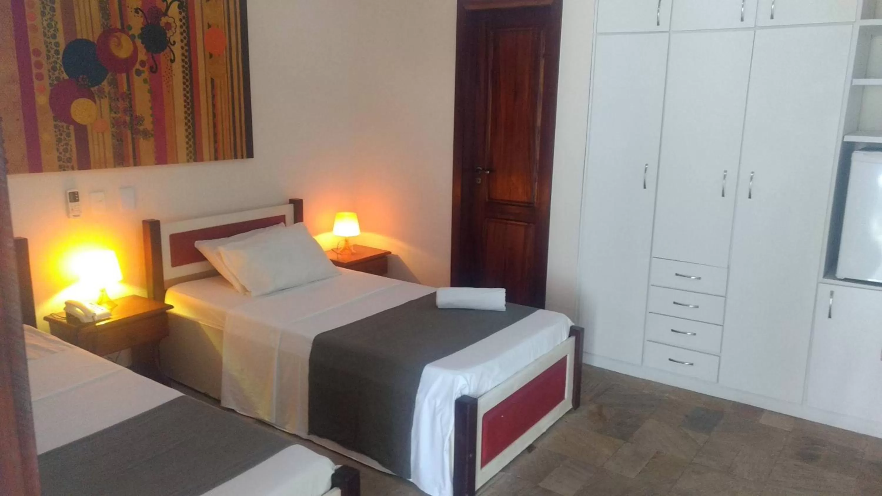 Bed in Hotel Pousada Salvador Paradise