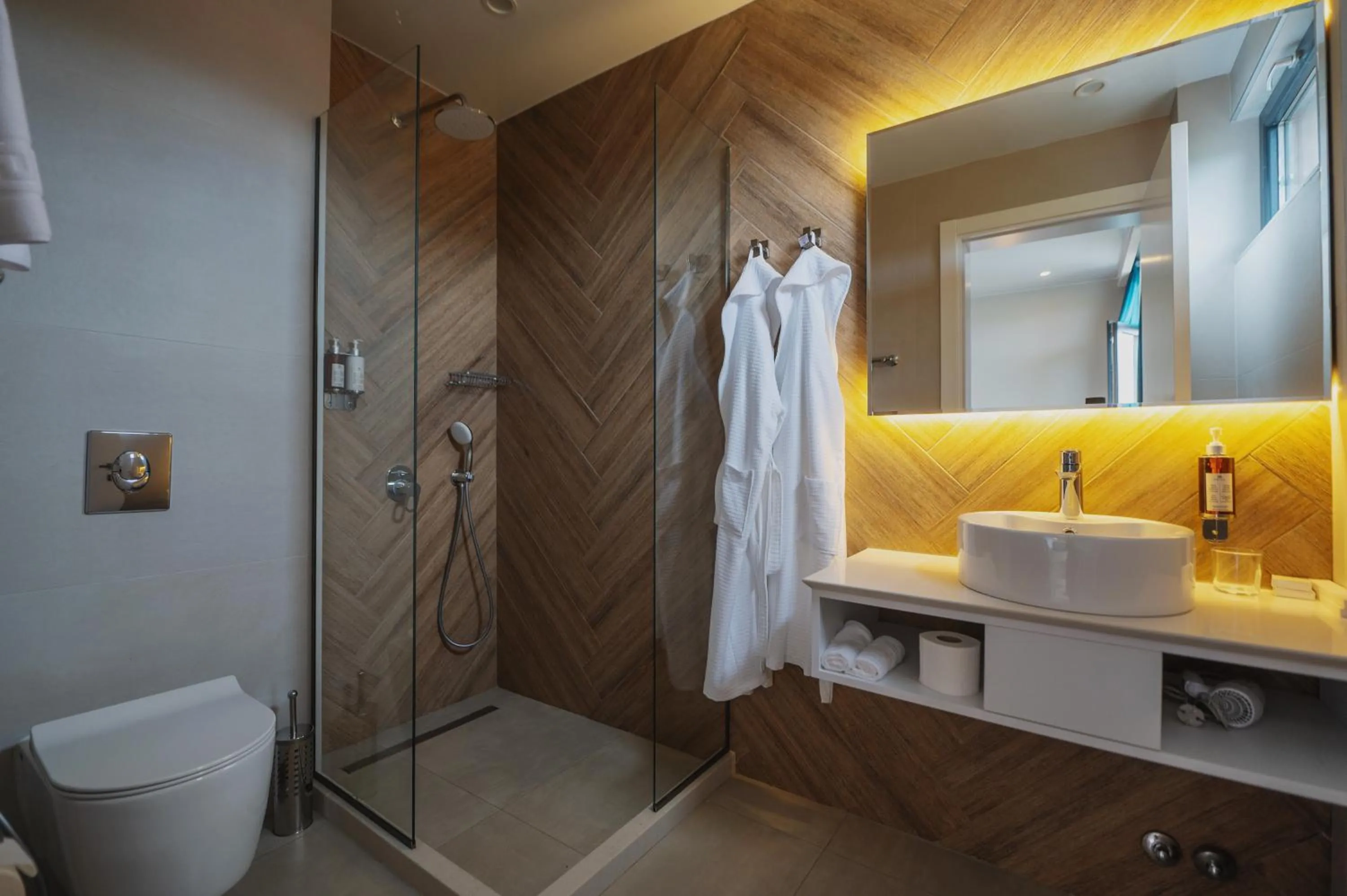 Shower in Ritsa Resort